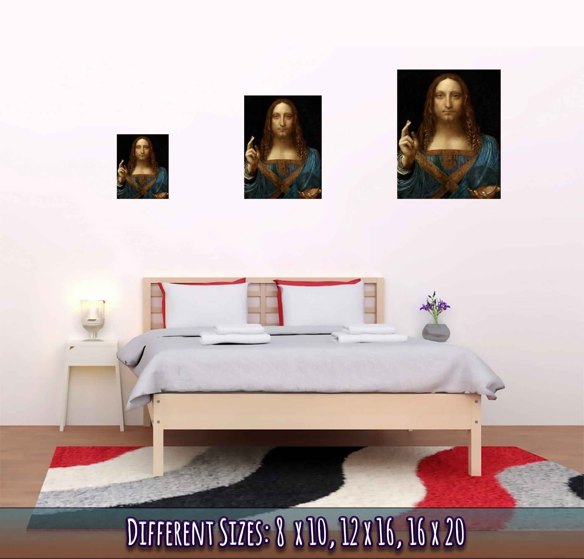 Salvador Mundi Poster, The Lost Leonardo, Leonardo Da Vinci - Salvador Mundi Print - WallArtPrints4U