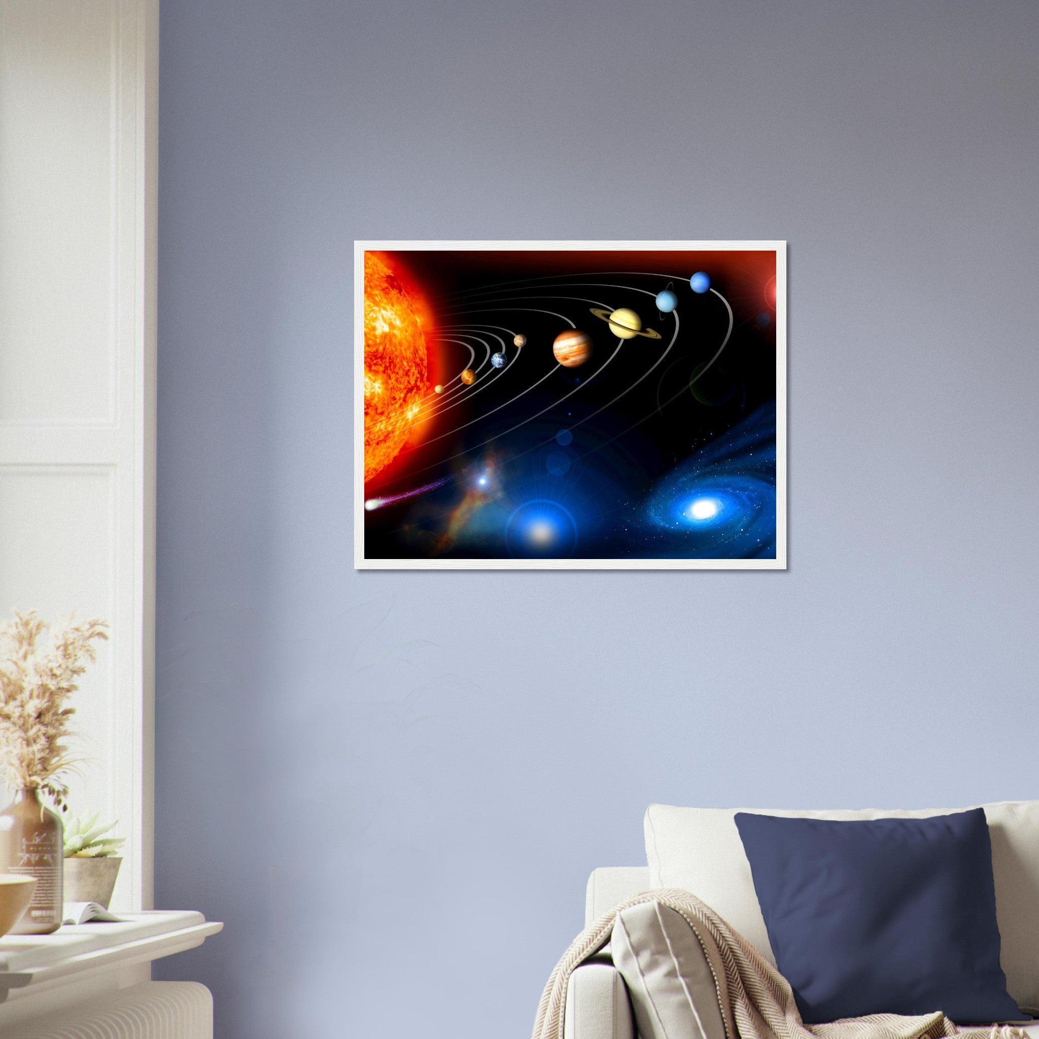 Solar System Framed Nasa Framed Of The Planets Solar System Framed Print - WallArtPrints4U