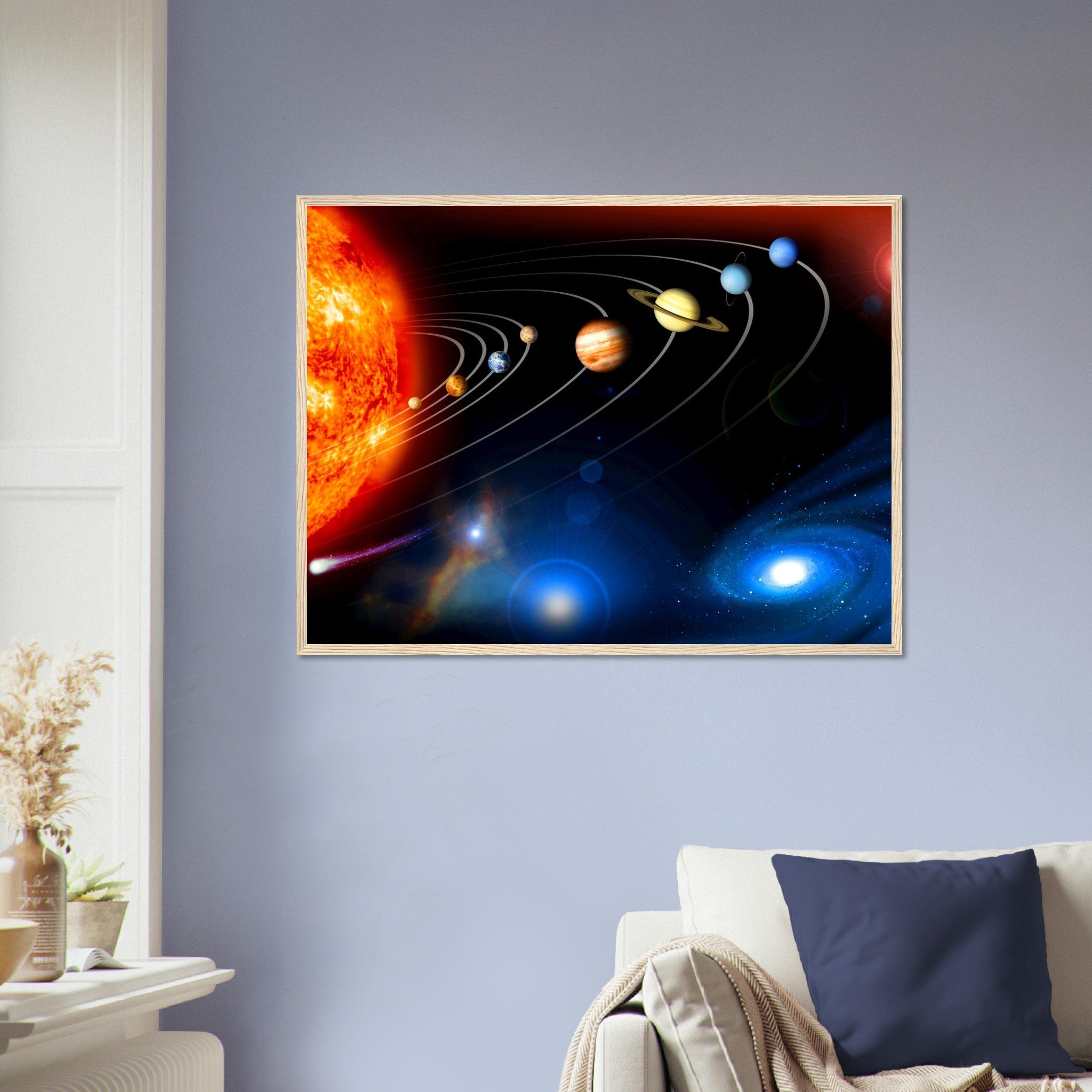 Solar System Framed Nasa Framed Of The Planets Solar System Framed Print - WallArtPrints4U