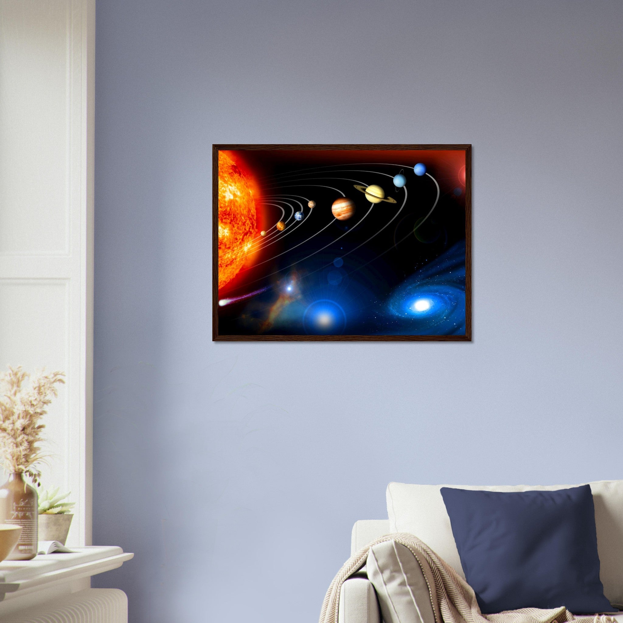 Solar System Framed Nasa Framed Of The Planets Solar System Framed Print - WallArtPrints4U