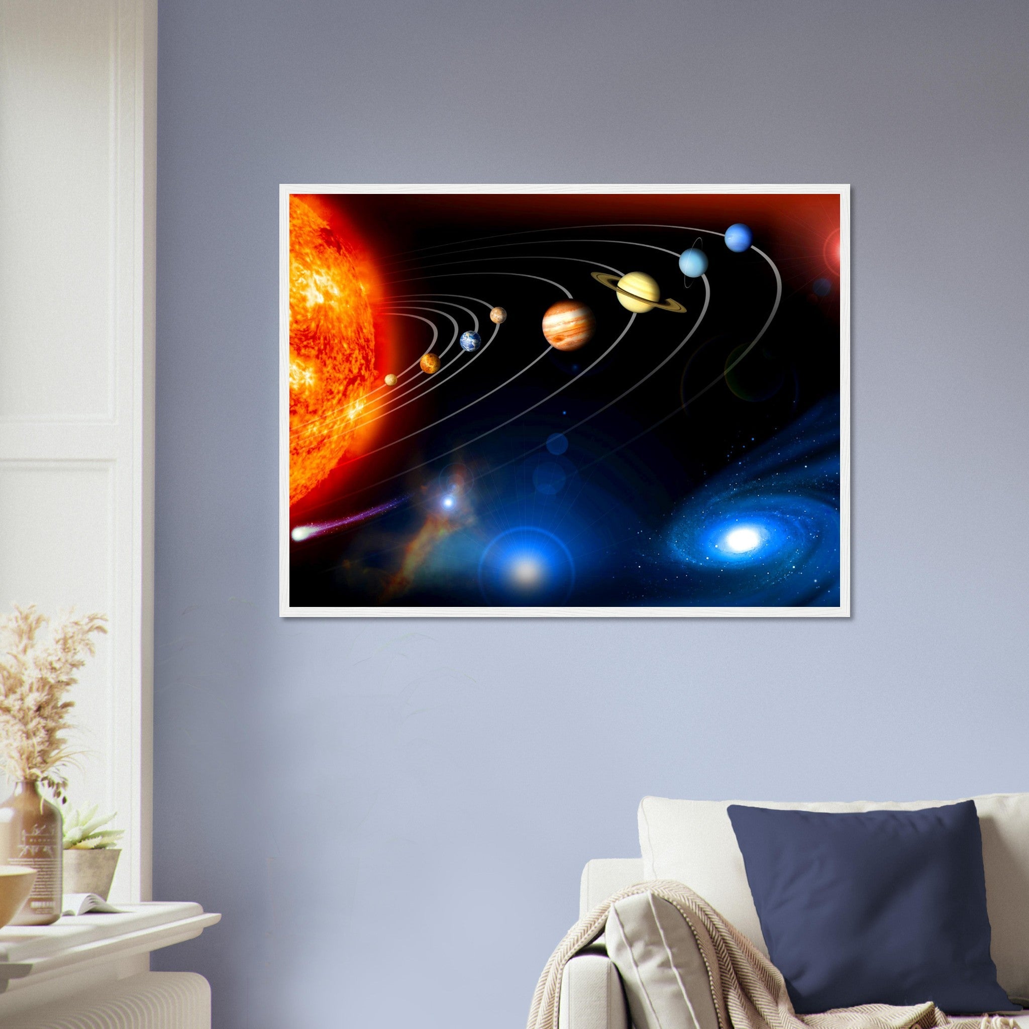 Solar System Framed Nasa Framed Of The Planets Solar System Framed Print - WallArtPrints4U