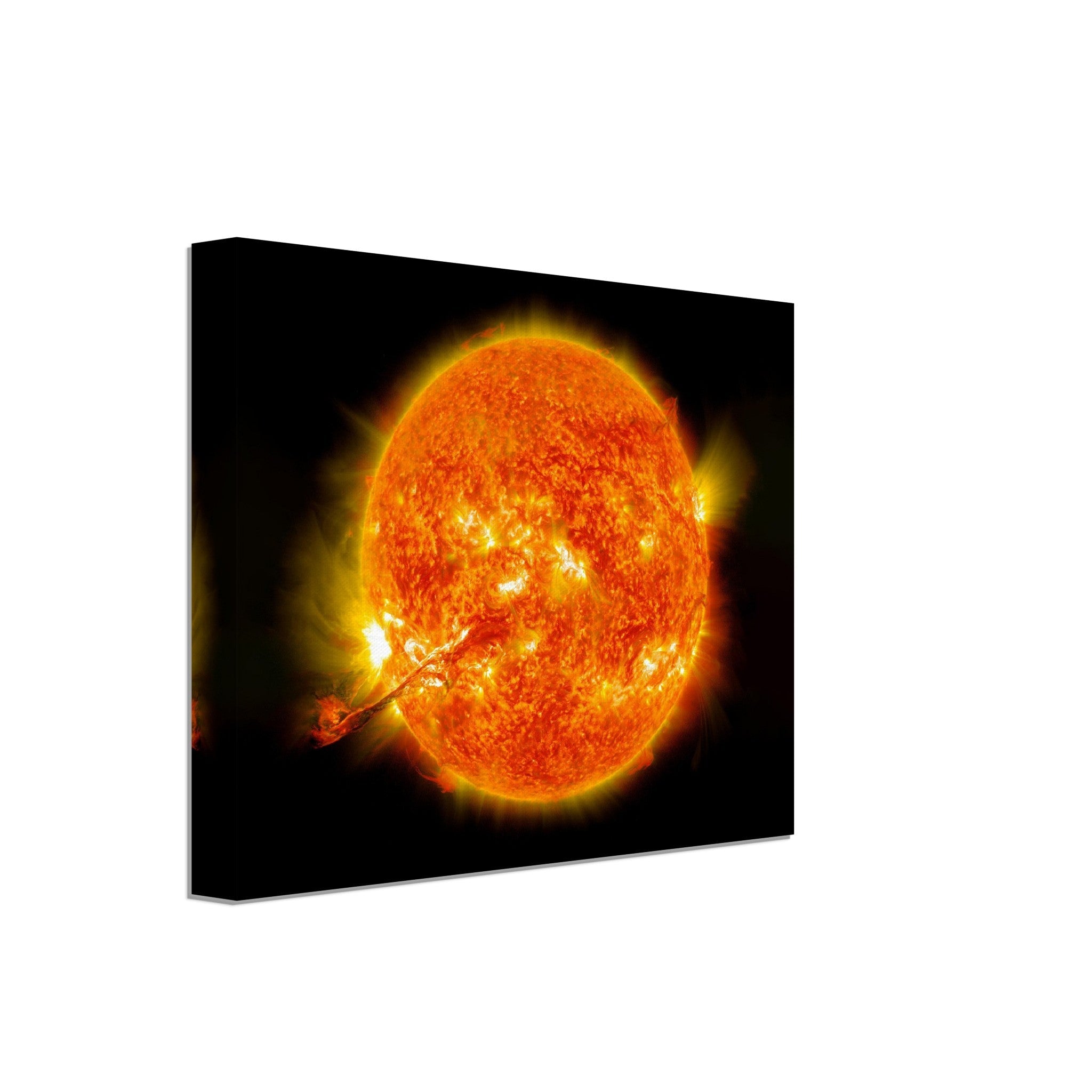 Sun Canvas Print - Nasa Sun Eruption 2012 - Canvas Of The Sun With Coronal Mass Ejection - WallArtPrints4U