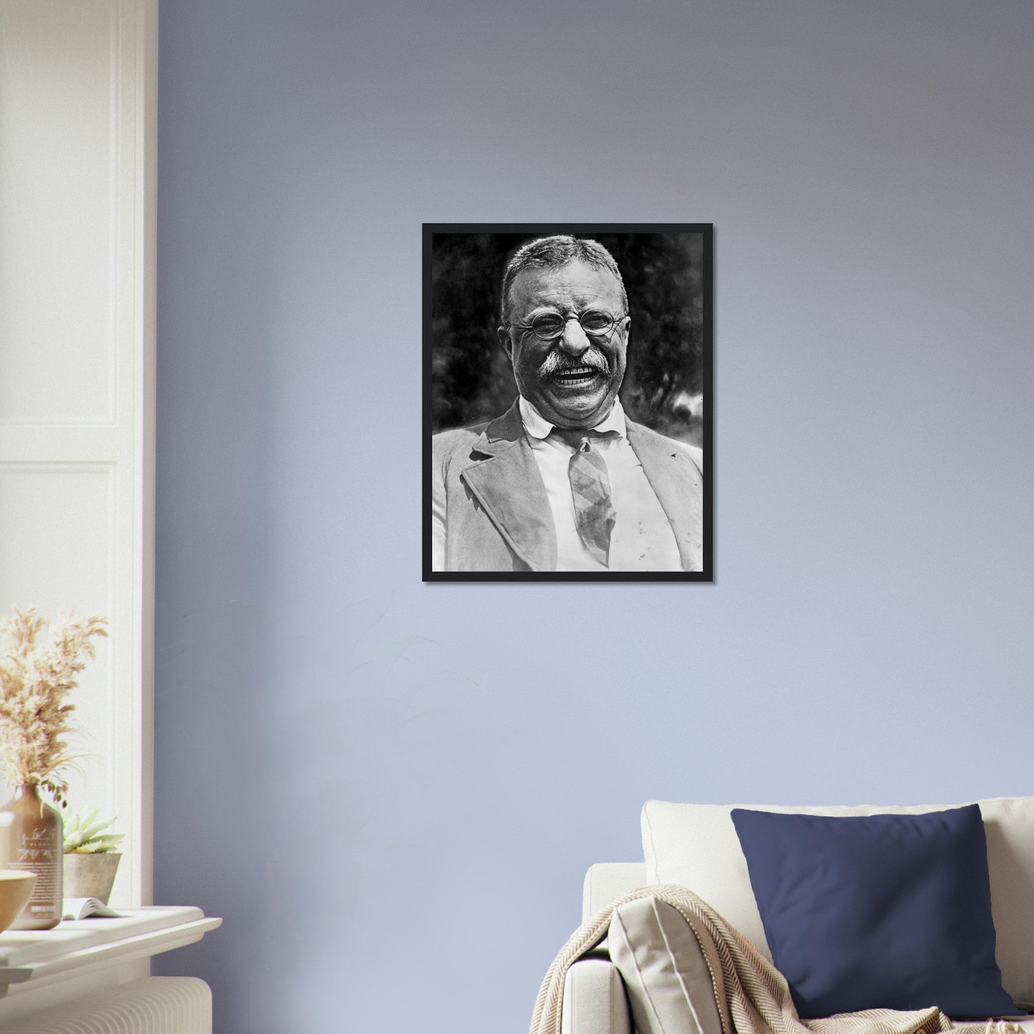 Teddy Roosevelt Framed, Father Of The Teddy Bear, Vintage Photo Theodore Roosevelt Framed Print Great White Chief - WallArtPrints4U