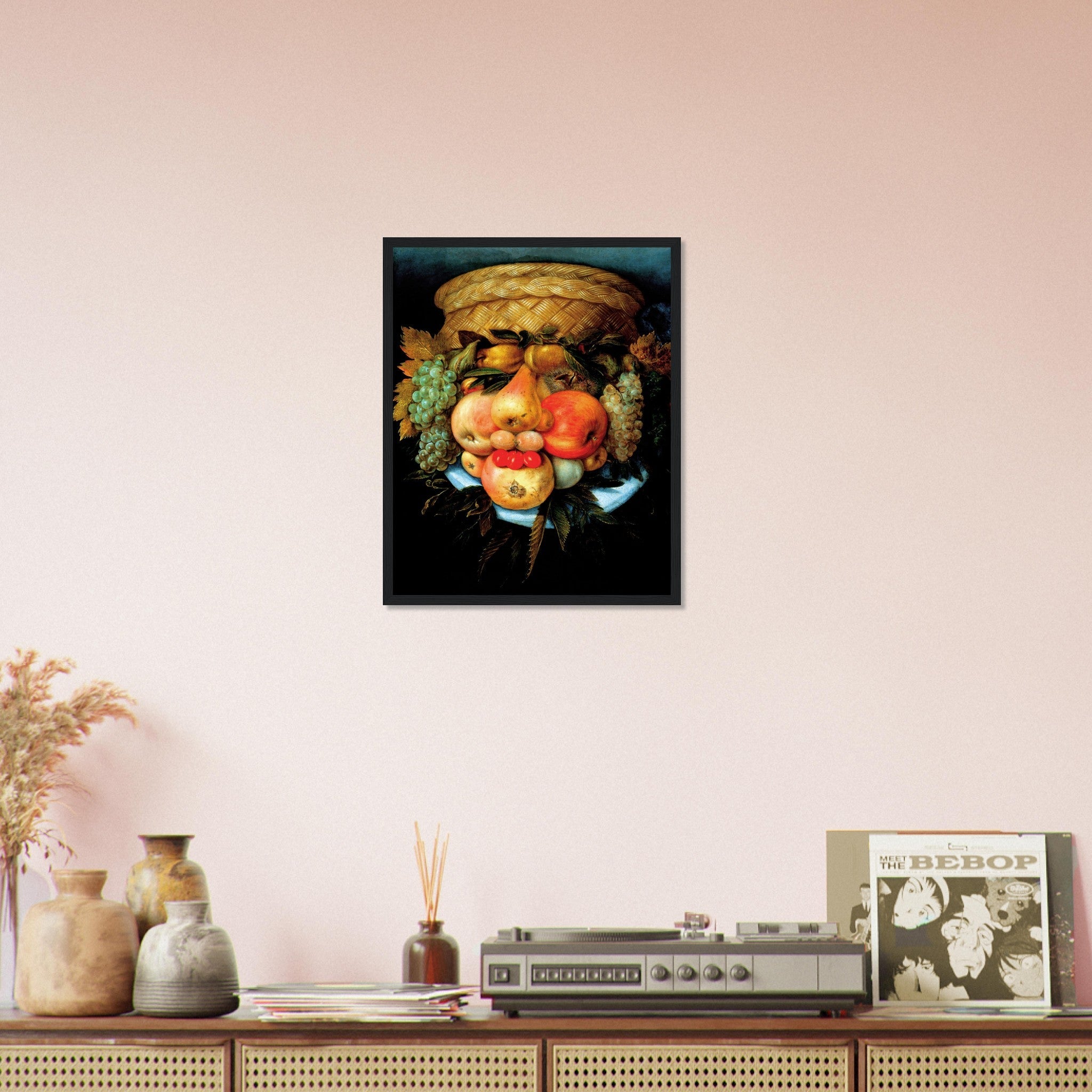 The Fruit Basket Framed Giuseppe Arcimboldo Framed Print