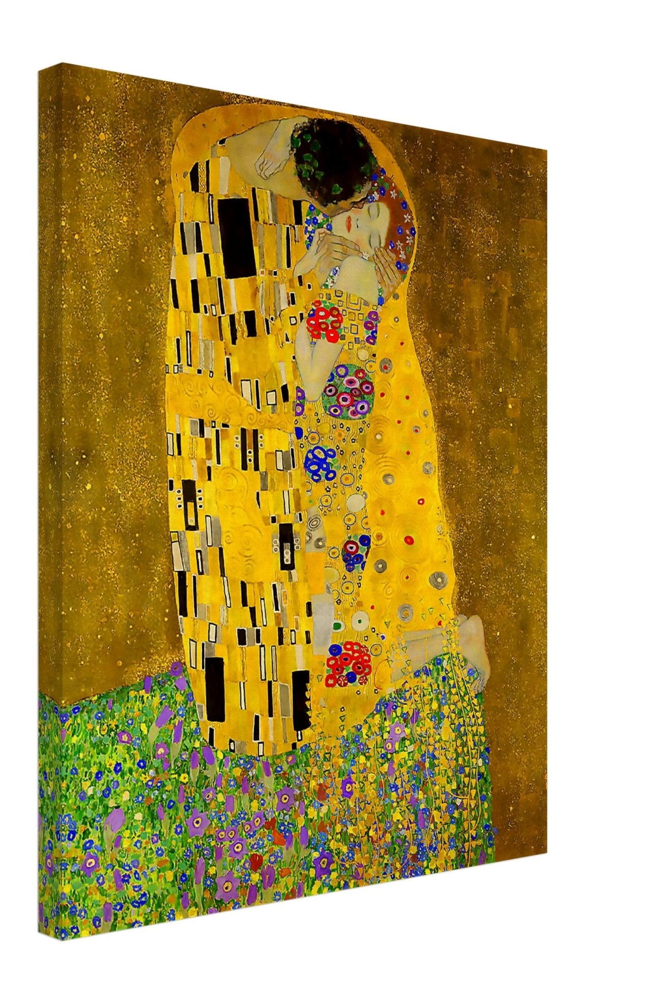 The Kiss Canvas Print, Gustav Klimt - The Kiss Print 1907 - WallArtPrints4U