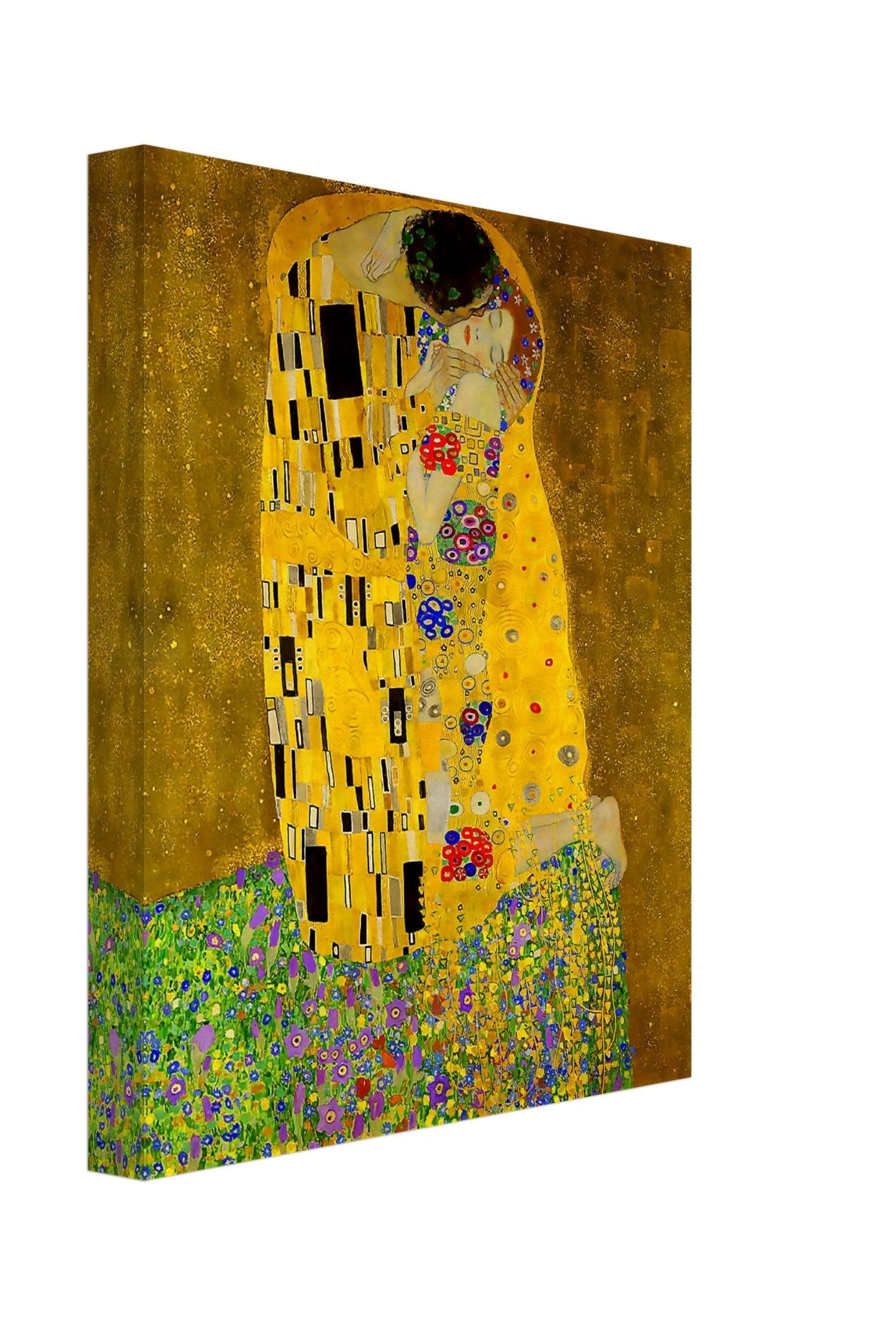 The Kiss Canvas Print, Gustav Klimt - The Kiss Print 1907 - WallArtPrints4U