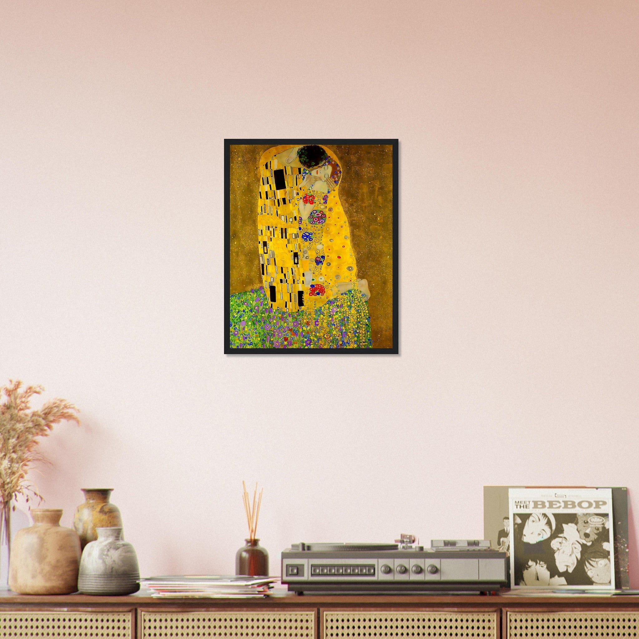 The Kiss Framed Print, Gustav Klimt - The Kiss Print 1907 - WallArtPrints4U