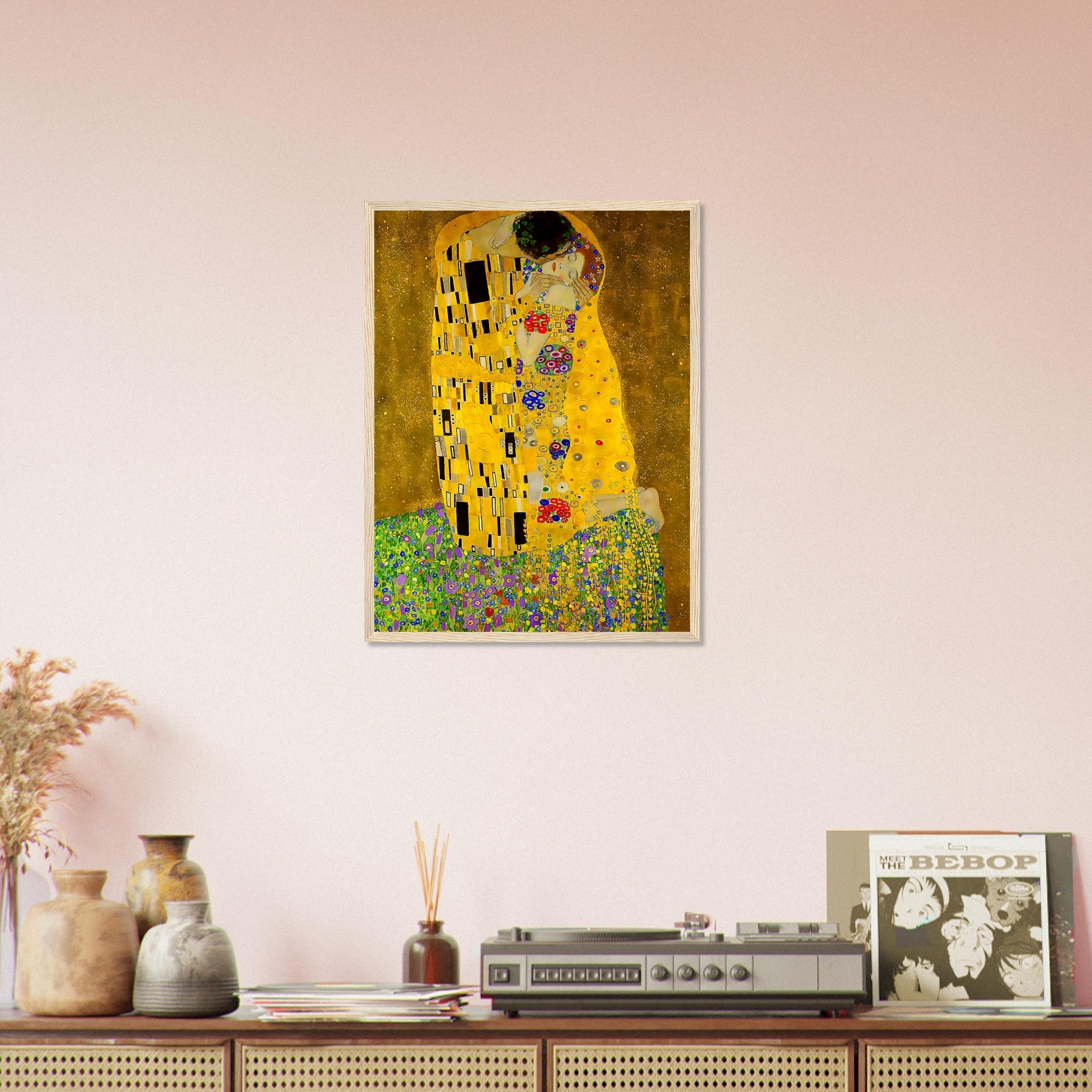 The Kiss Framed Print, Gustav Klimt - The Kiss Print 1907 - WallArtPrints4U