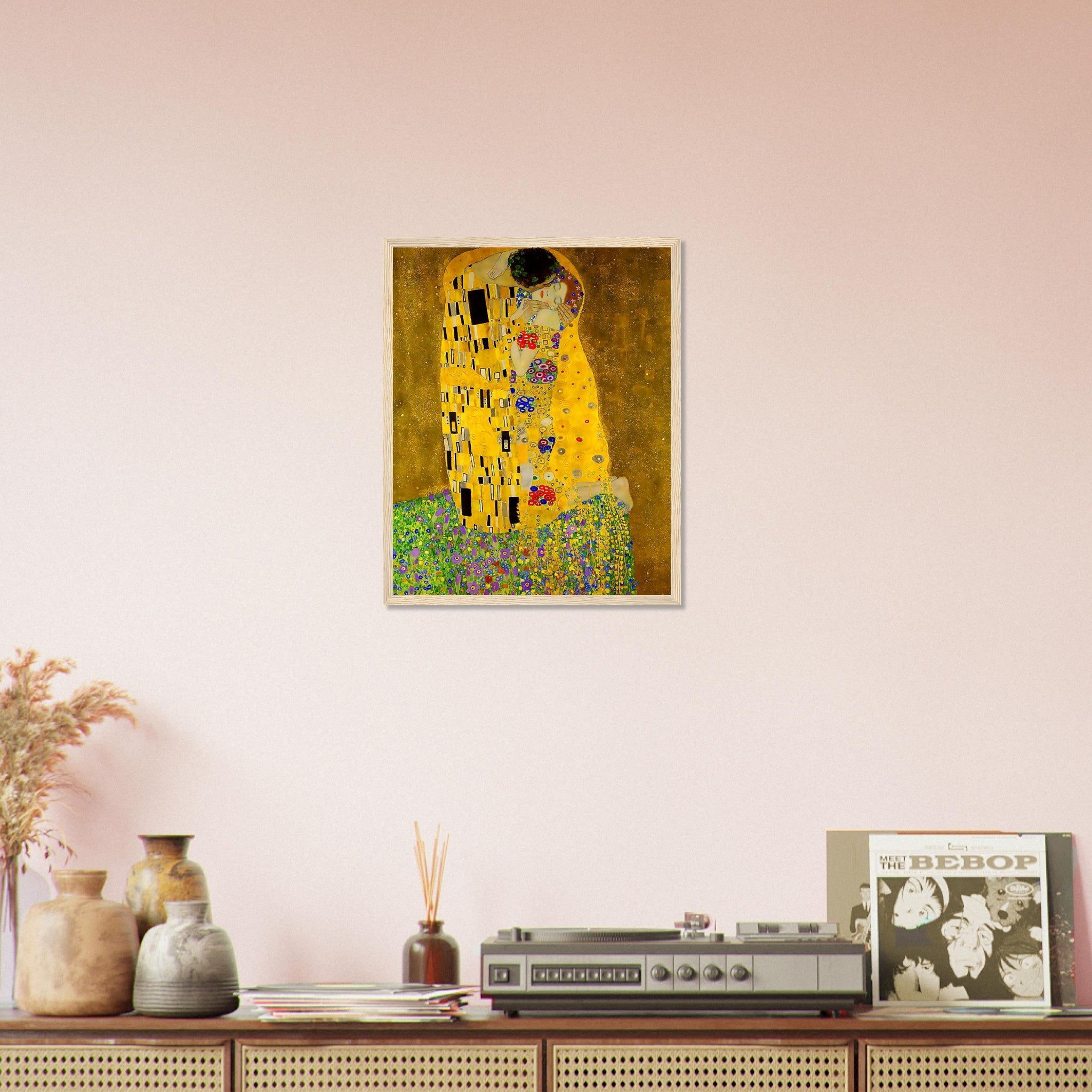 The Kiss Framed Print, Gustav Klimt - The Kiss Print 1907 - WallArtPrints4U