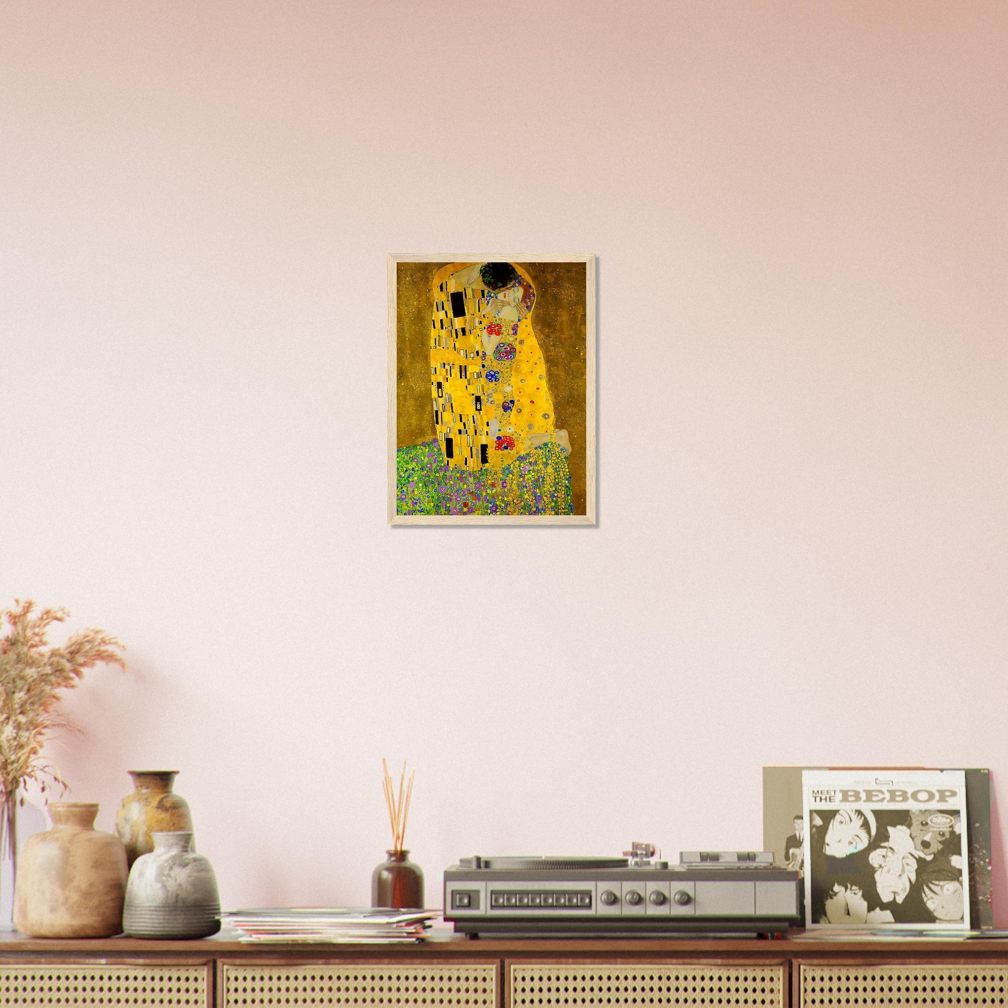 The Kiss Framed Print, Gustav Klimt - The Kiss Print 1907 - WallArtPrints4U