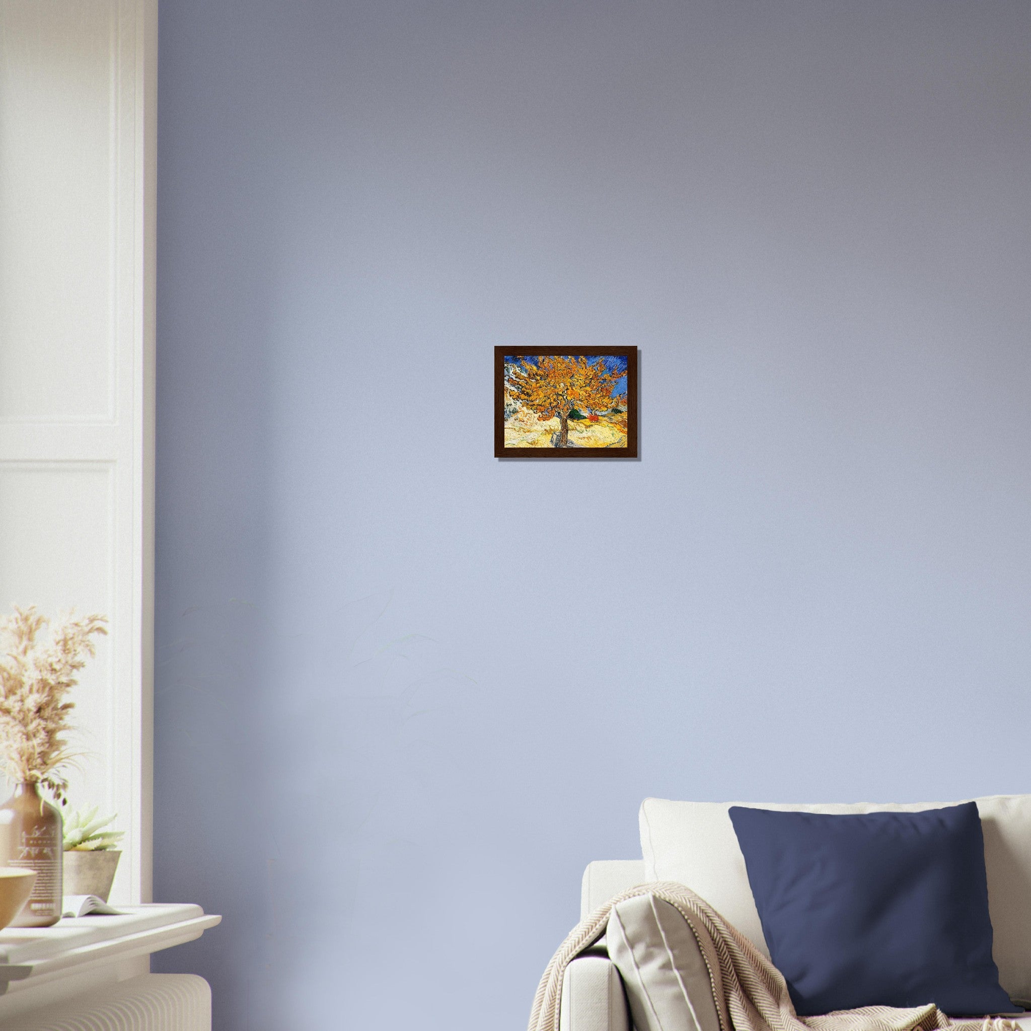 The Mulberry Tree Framed Print, Vincent Van Gogh 1889 Vintage Fall Tree Framed - WallArtPrints4U
