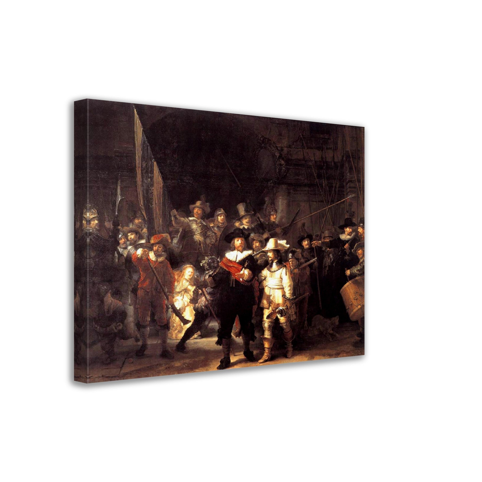 The Night Watch Canvas, Rembrandt Van Rijn - The Night Watch Canvas Print - WallArtPrints4U