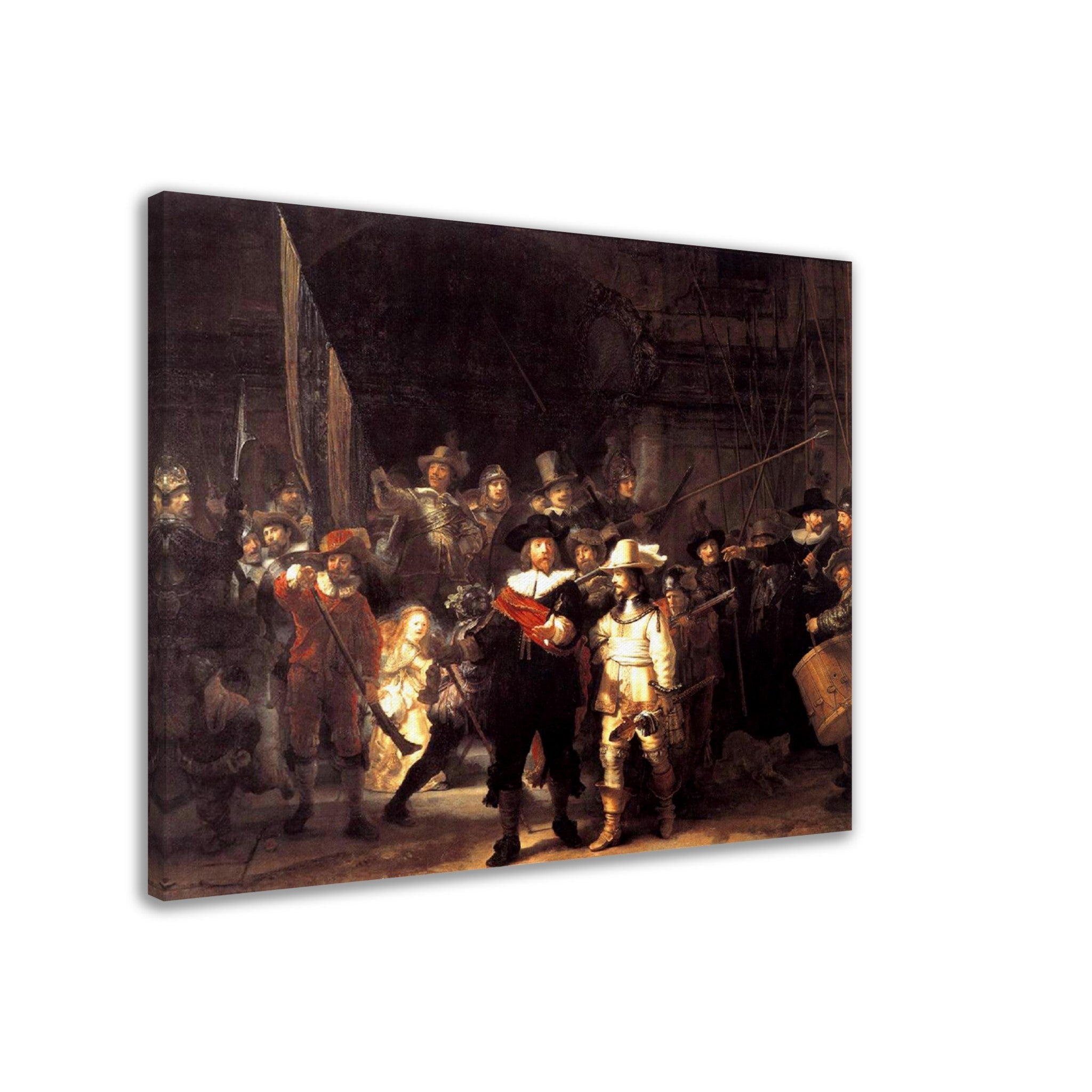 The Night Watch Canvas, Rembrandt Van Rijn - The Night Watch Canvas Print - WallArtPrints4U