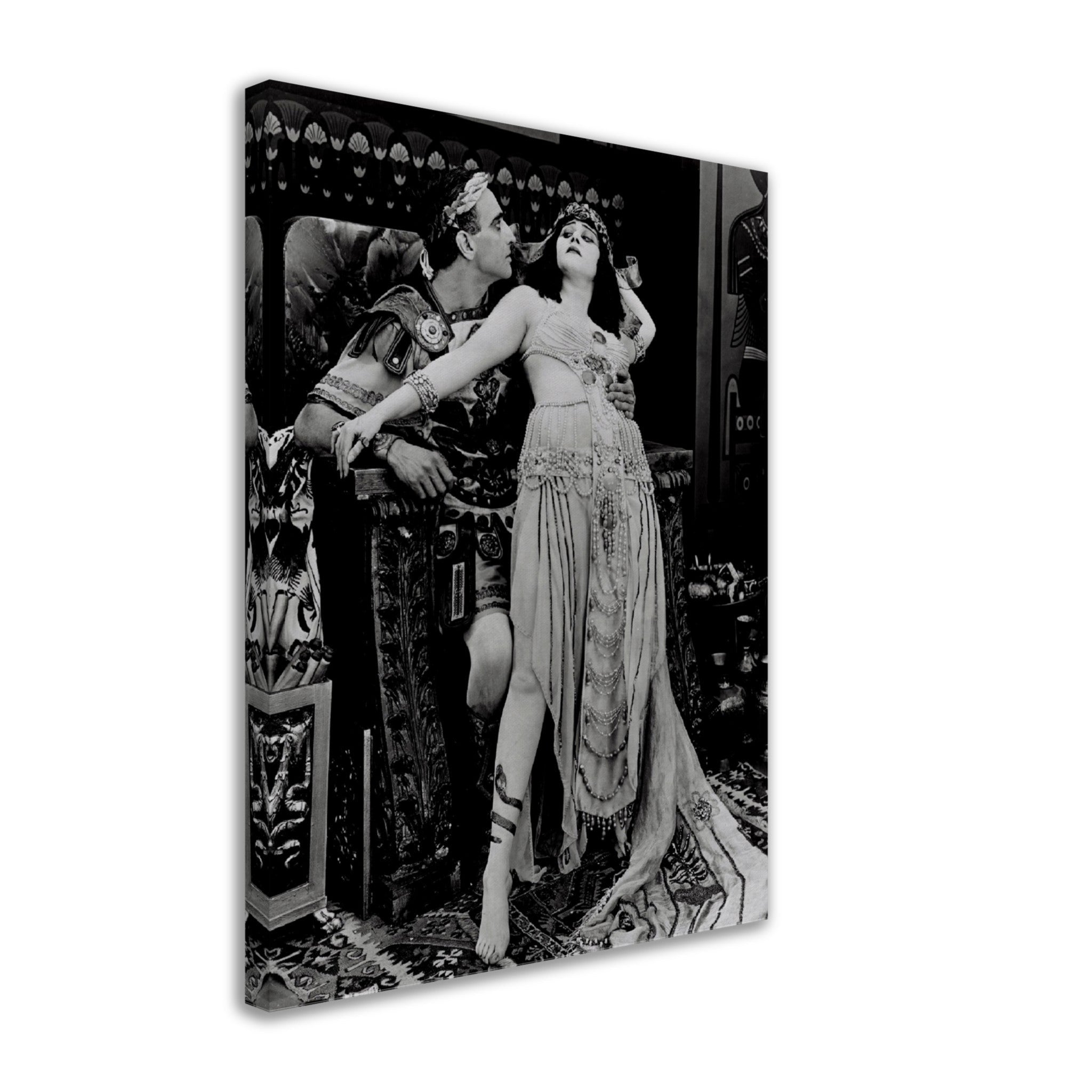 Theda Bara Cleopatra Canvas, Vintage Photo From 1916 Theda Bara Cleopatra Canvas Print - WallArtPrints4U