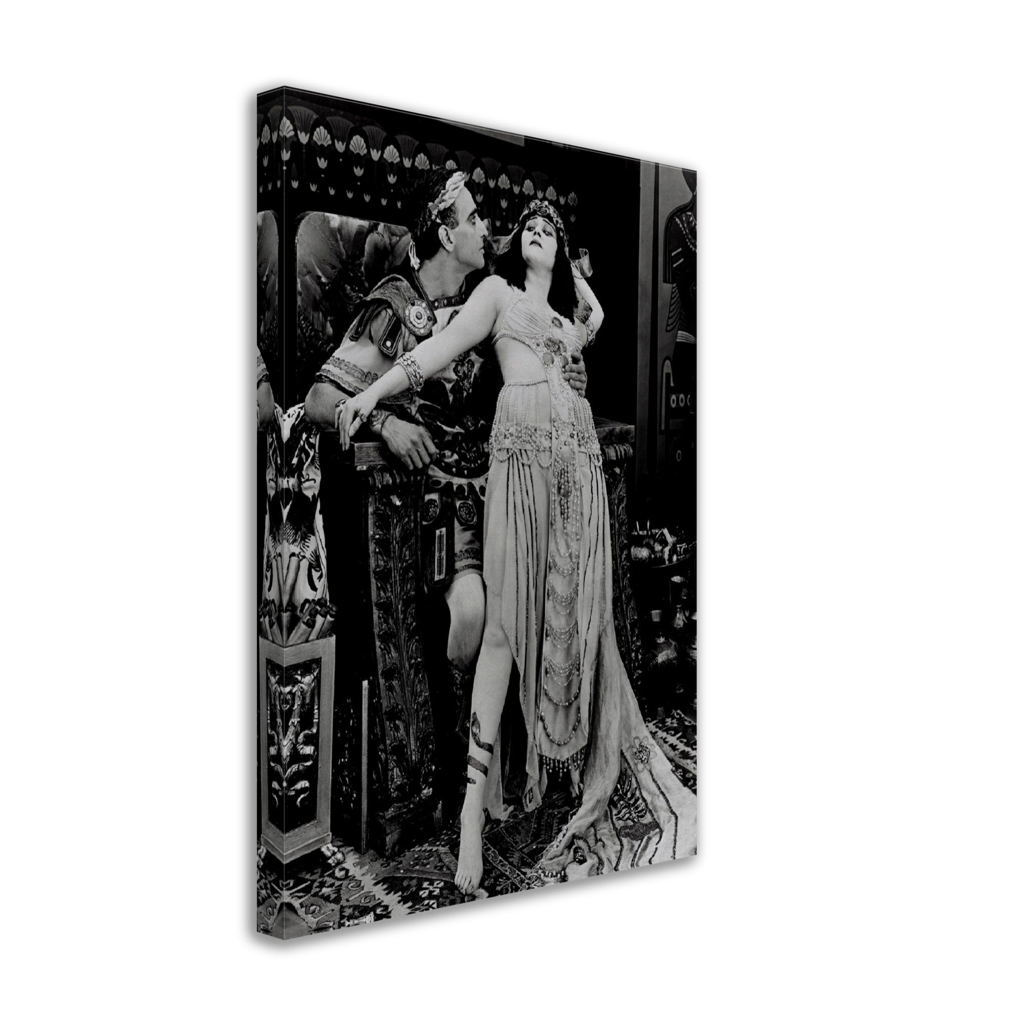 Theda Bara Cleopatra Canvas, Vintage Photo From 1916 Theda Bara Cleopatra Canvas Print - WallArtPrints4U