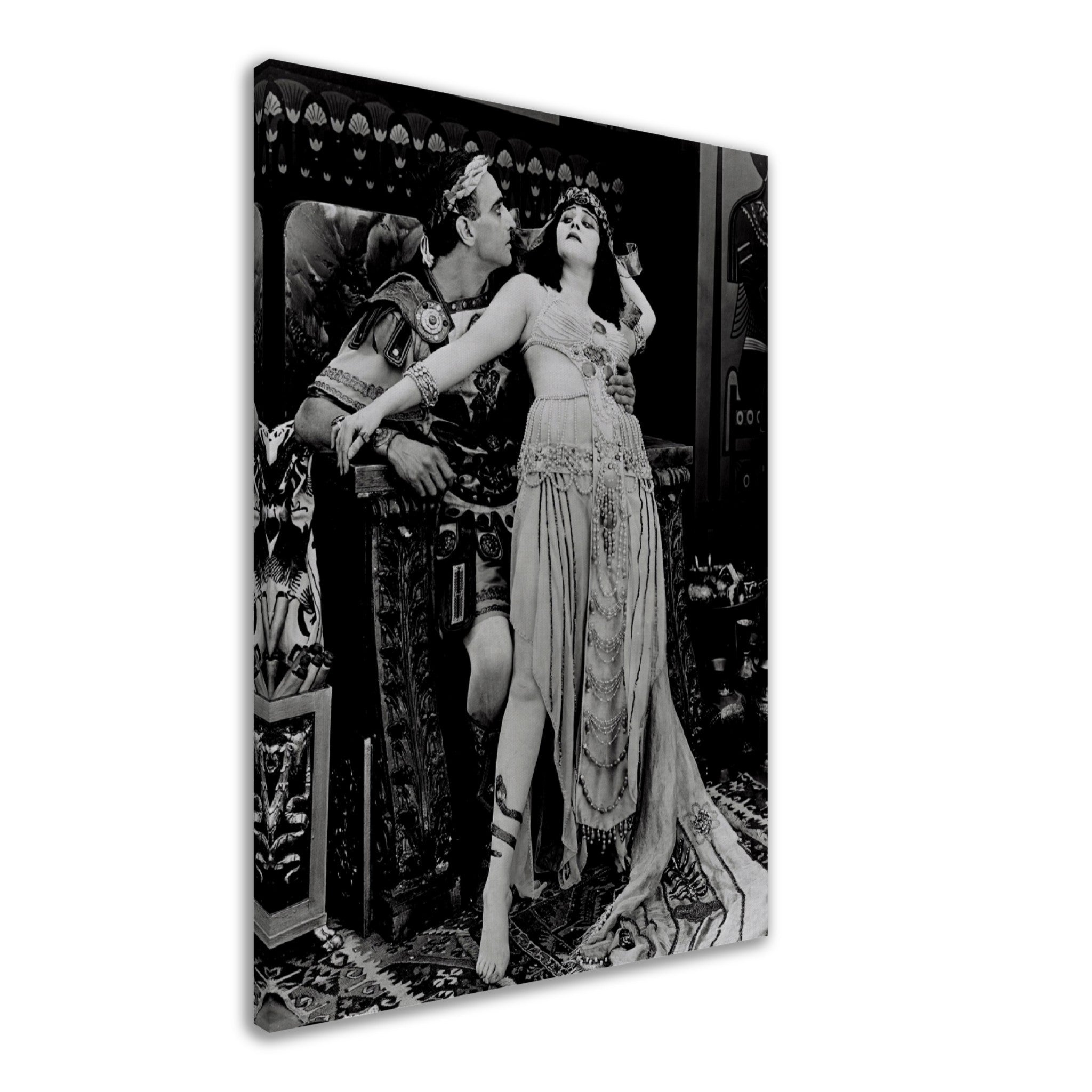 Theda Bara Cleopatra Canvas, Vintage Photo From 1916 Theda Bara Cleopatra Canvas Print - WallArtPrints4U