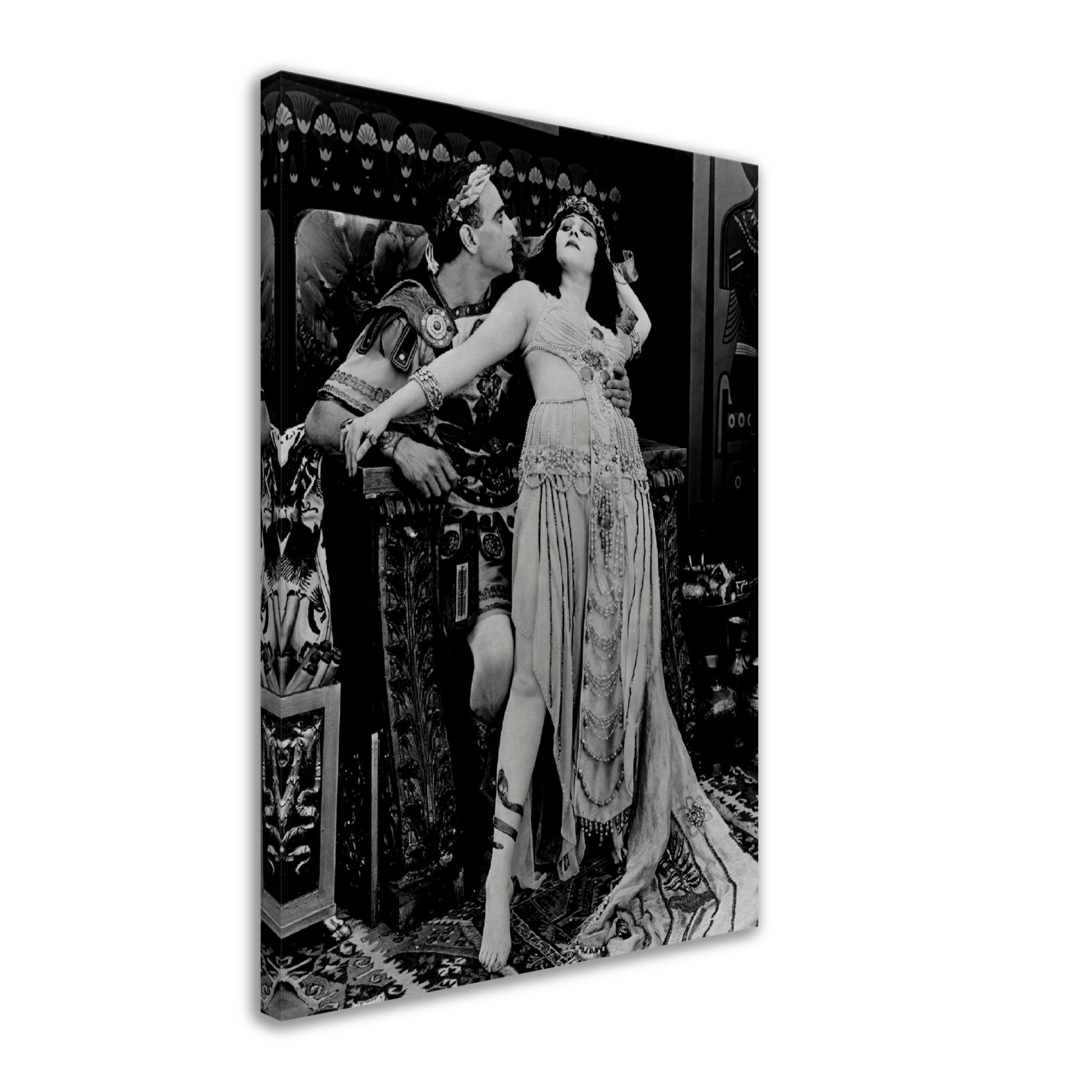 Theda Bara Cleopatra Canvas, Vintage Photo From 1916 Theda Bara Cleopatra Canvas Print - WallArtPrints4U