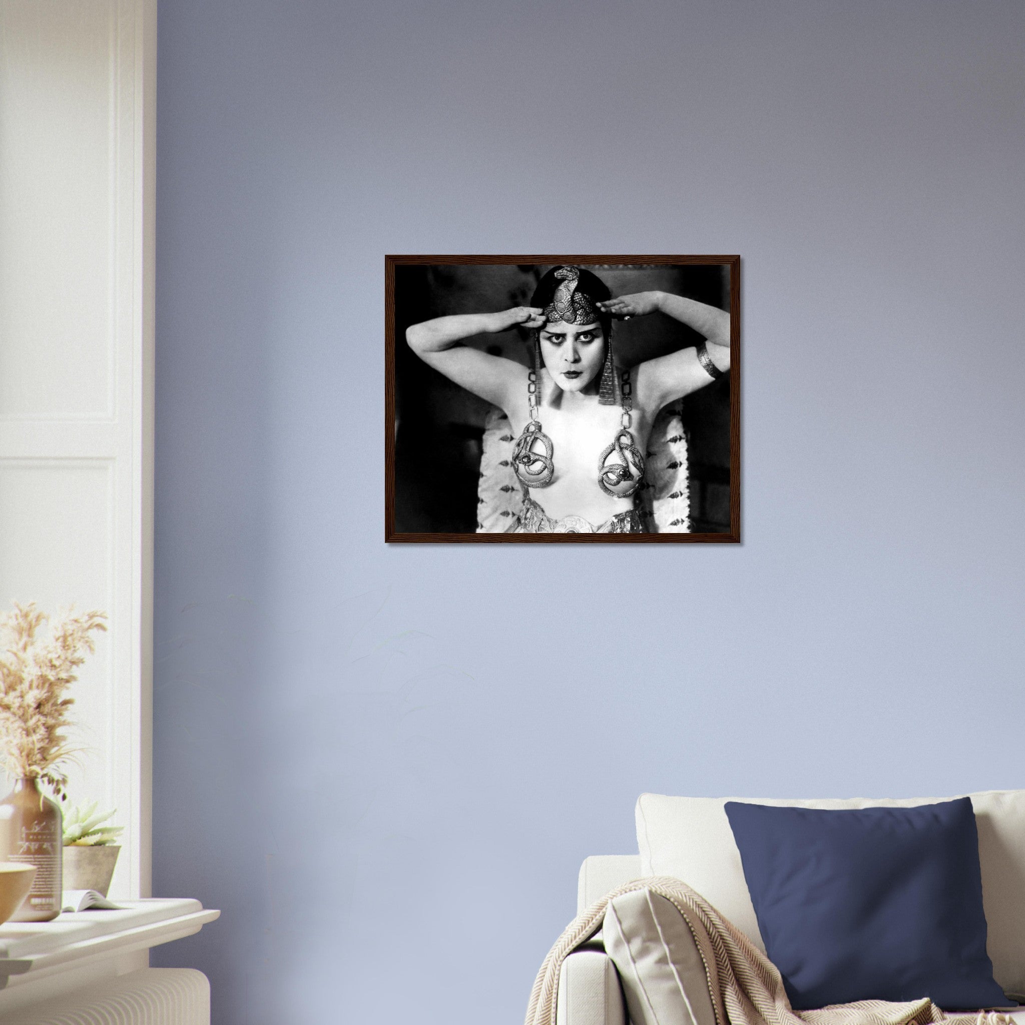 Theda Bara Framed Print, Vintage Photo From 1916 Theda Bara Framed - WallArtPrints4U