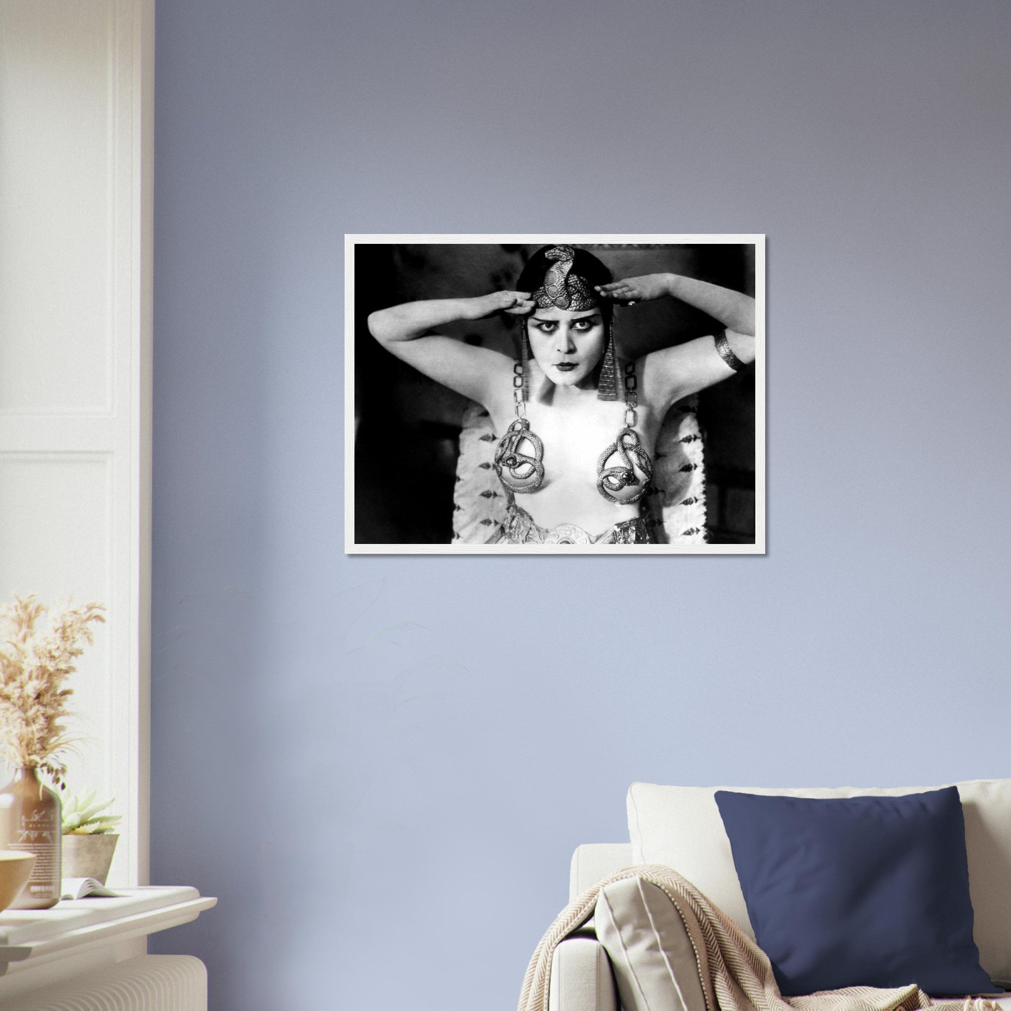 Theda Bara Framed Print, Vintage Photo From 1916 Theda Bara Framed - WallArtPrints4U