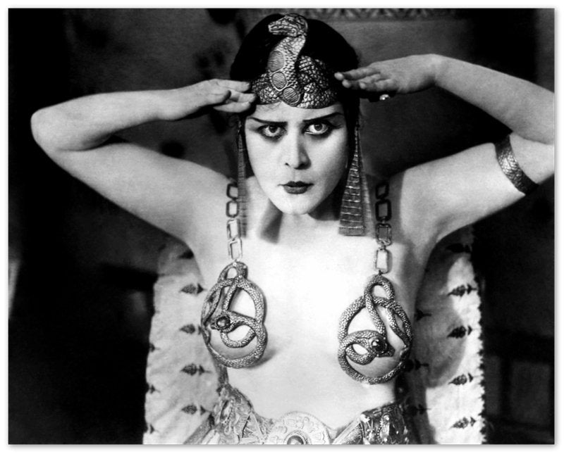 Theda Bara Poster, Vintage Photo From 1916 Theda Bara Print - WallArtPrints4U