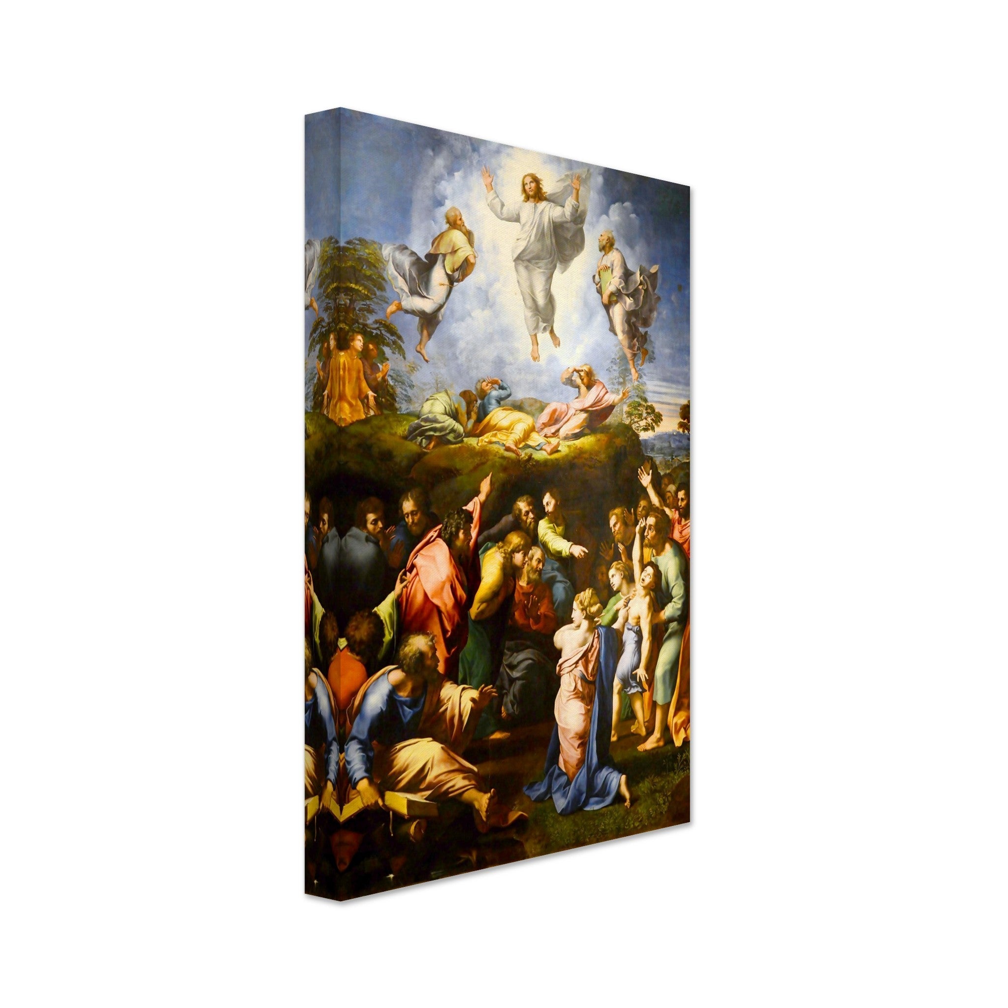 Transfiguration Canvas, By Raphael Around 1520 - Transfiguration Canvas Print Renaissance Raphael - WallArtPrints4U