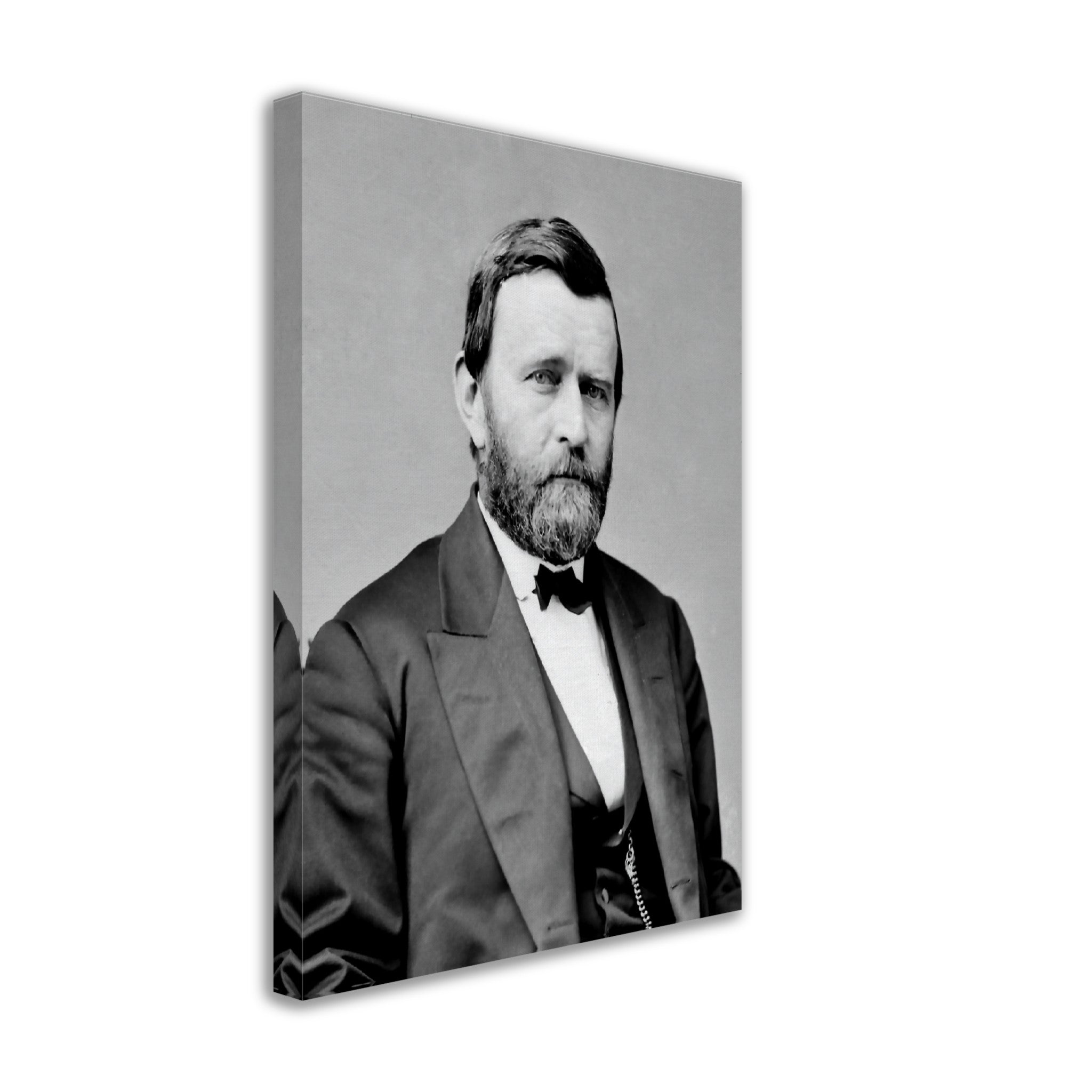 Ulysses S Grant Canvas, 18th President Of Usa, Vintage Photo Portrait - Ulysses S Grant Canvas Print - WallArtPrints4U