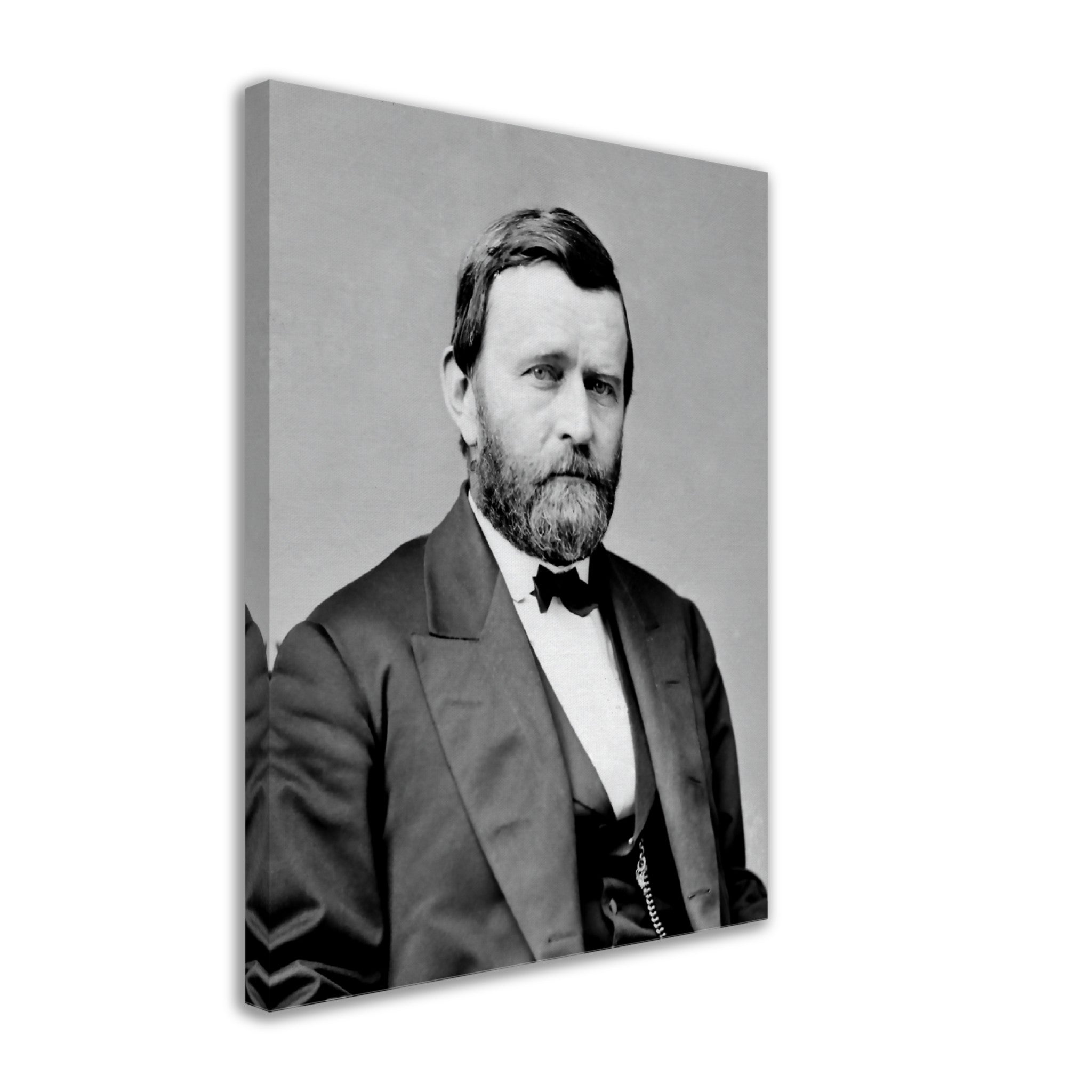 Ulysses S Grant Canvas, 18th President Of Usa, Vintage Photo Portrait - Ulysses S Grant Canvas Print - WallArtPrints4U
