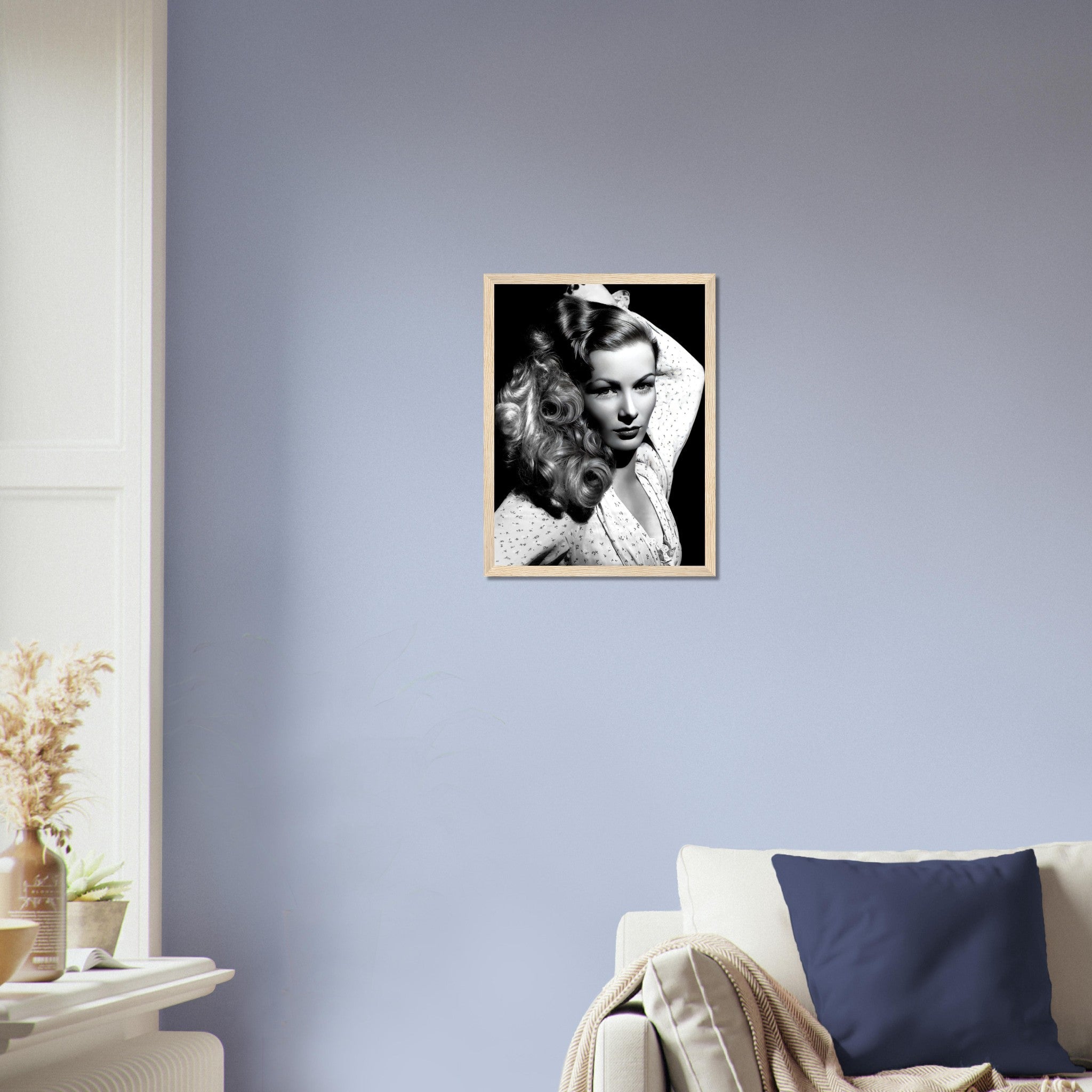 Veronica Lake Framed, Slim Petite Sex Goddess, Vintage Photo - Iconic Veronica Lake Framed Print - Hollywood Silver Screen Star - WallArtPrints4U
