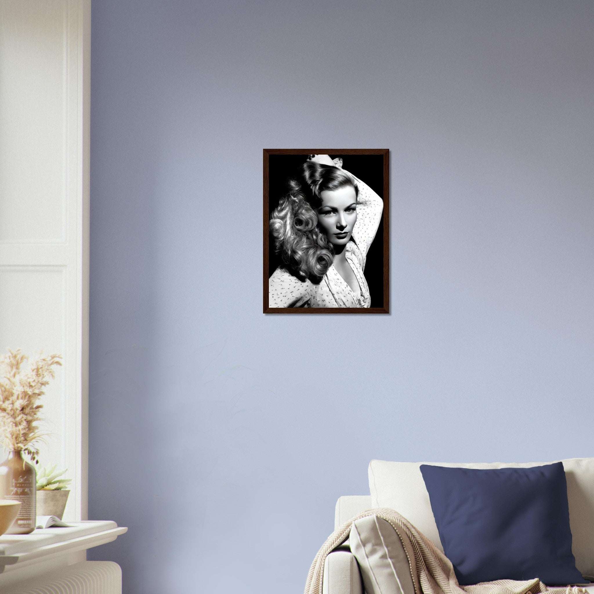 Veronica Lake Framed, Slim Petite Sex Goddess, Vintage Photo - Iconic Veronica Lake Framed Print - Hollywood Silver Screen Star - WallArtPrints4U