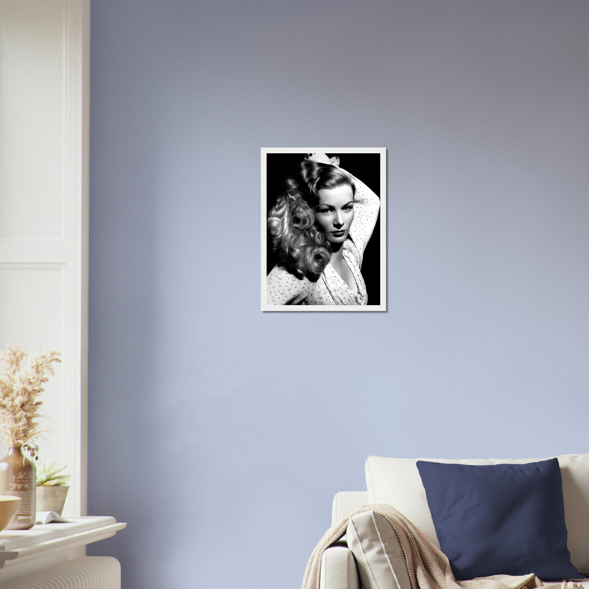 Veronica Lake Framed, Slim Petite Sex Goddess, Vintage Photo - Iconic Veronica Lake Framed Print - Hollywood Silver Screen Star - WallArtPrints4U
