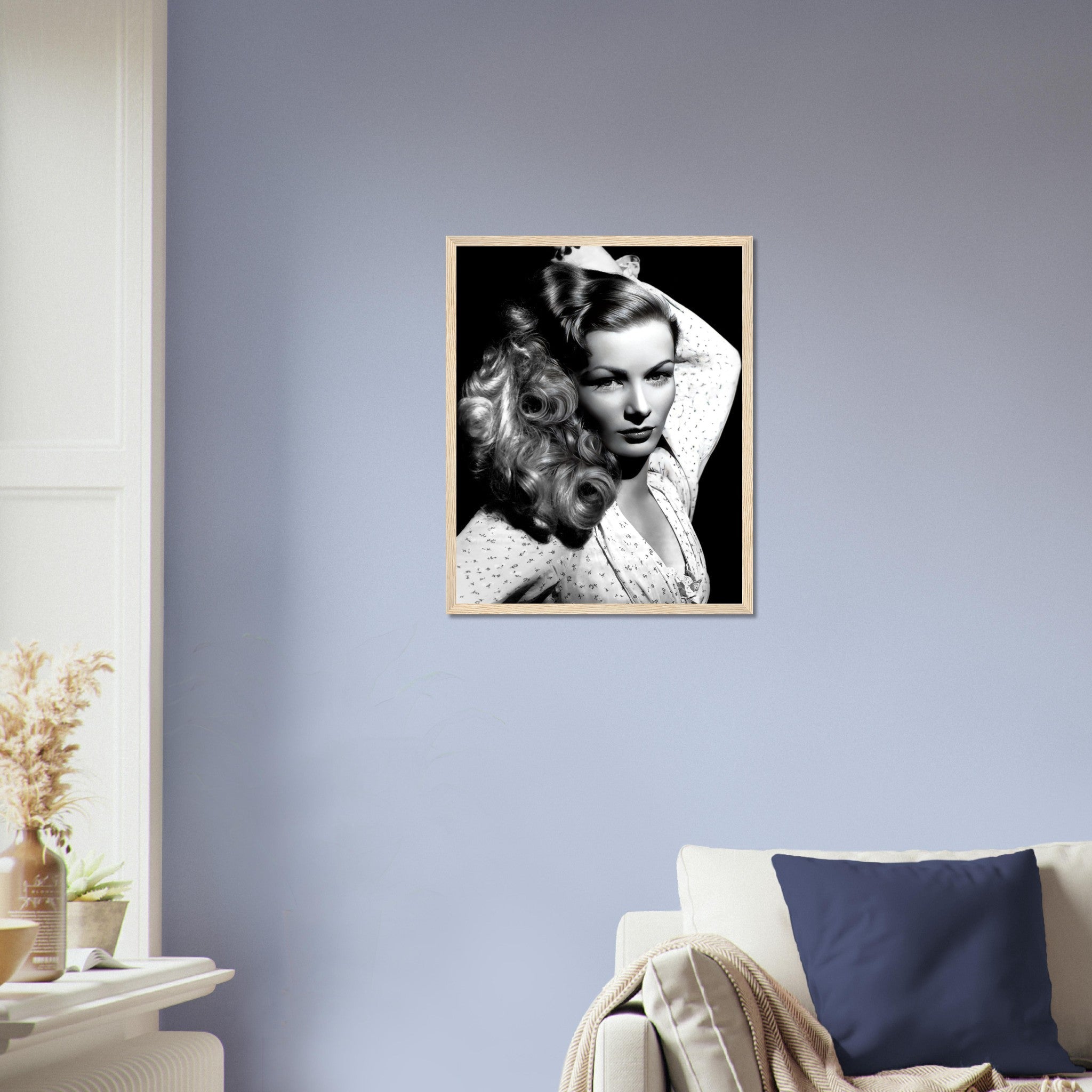 Veronica Lake Framed, Slim Petite Sex Goddess, Vintage Photo - Iconic Veronica Lake Framed Print - Hollywood Silver Screen Star - WallArtPrints4U
