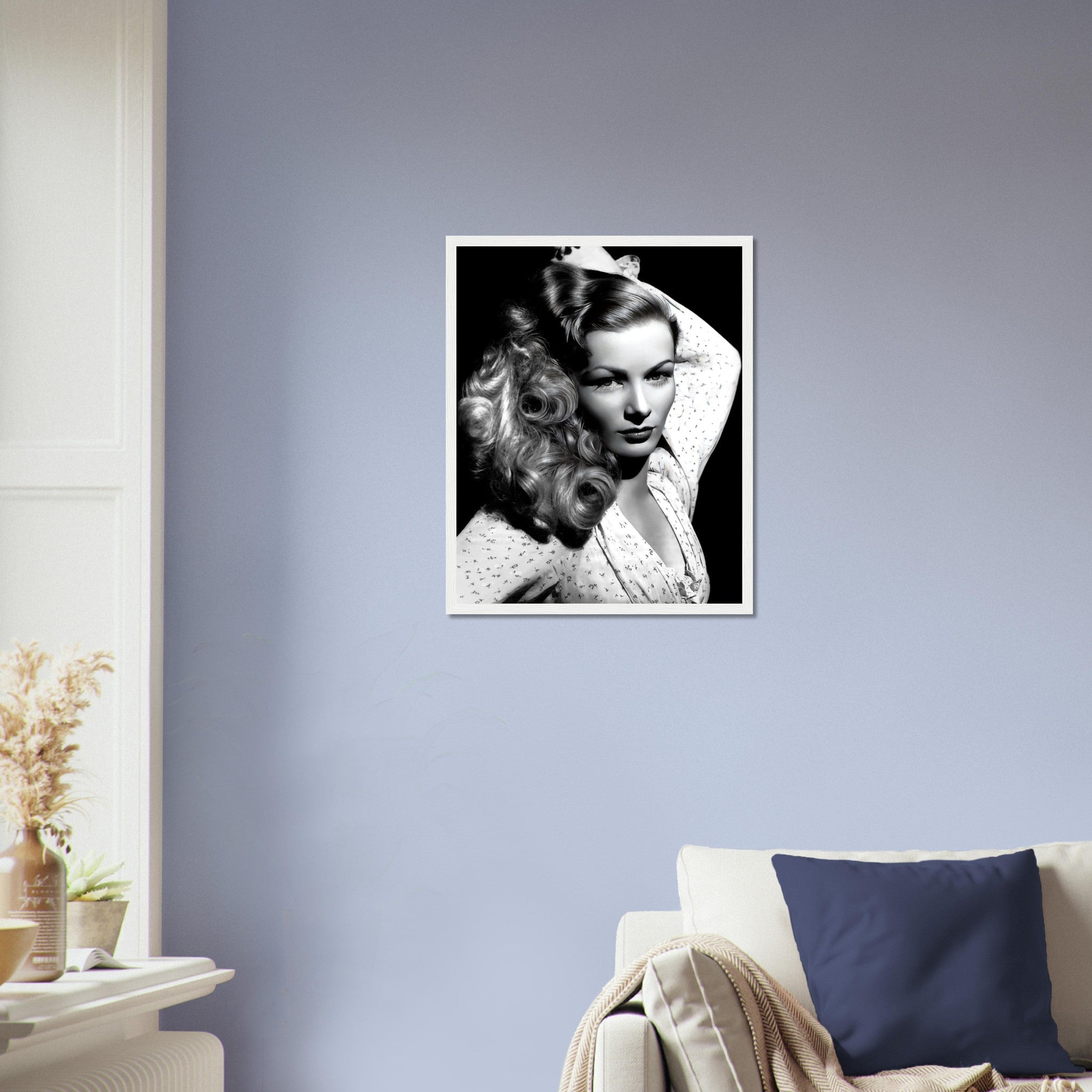 Veronica Lake Framed, Slim Petite Sex Goddess, Vintage Photo - Iconic Veronica Lake Framed Print - Hollywood Silver Screen Star - WallArtPrints4U