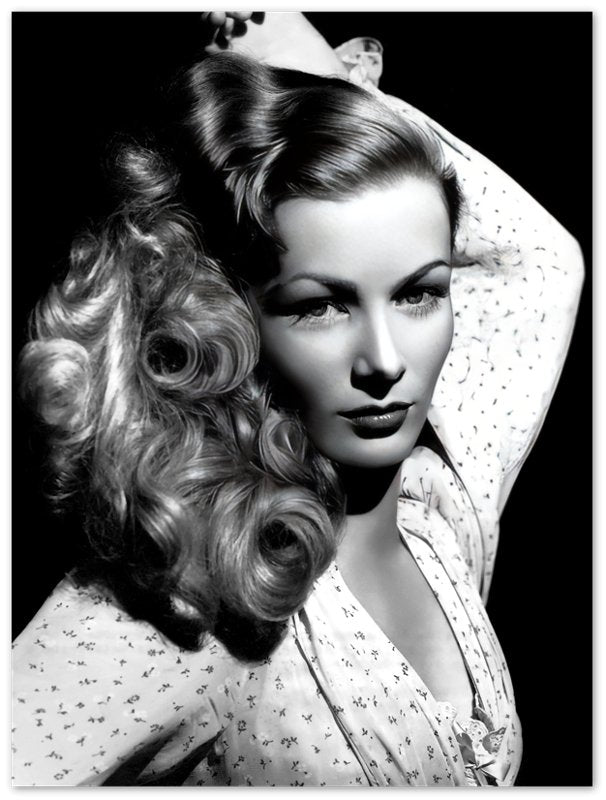 Veronica Lake Poster Slim Petite Sex Goddess Vintage Photo Iconic 