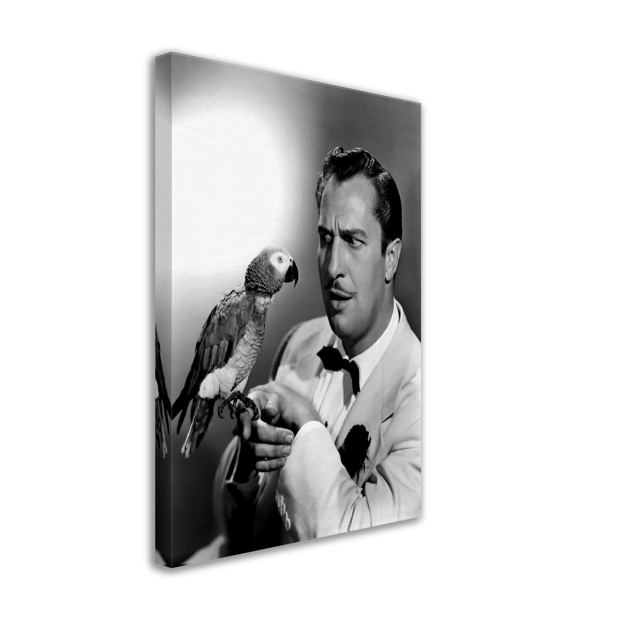 Vincent Price Canvas, Horror Anti Hero - Iconic Vincent Price Canvas Print - Legends Of Hollywood Silver Screen Star - WallArtPrints4U