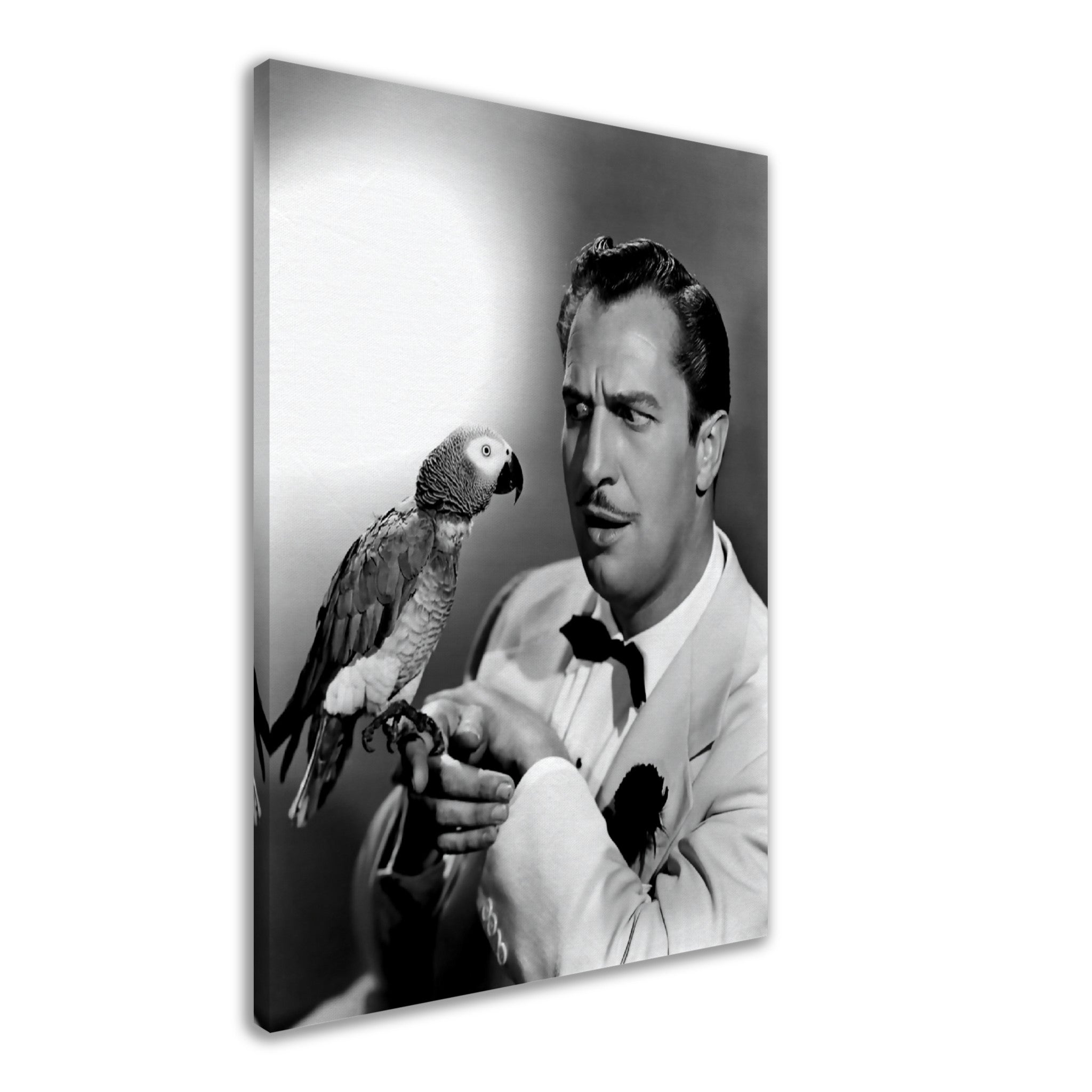 Vincent Price Canvas, Horror Anti Hero - Iconic Vincent Price Canvas Print - Legends Of Hollywood Silver Screen Star - WallArtPrints4U