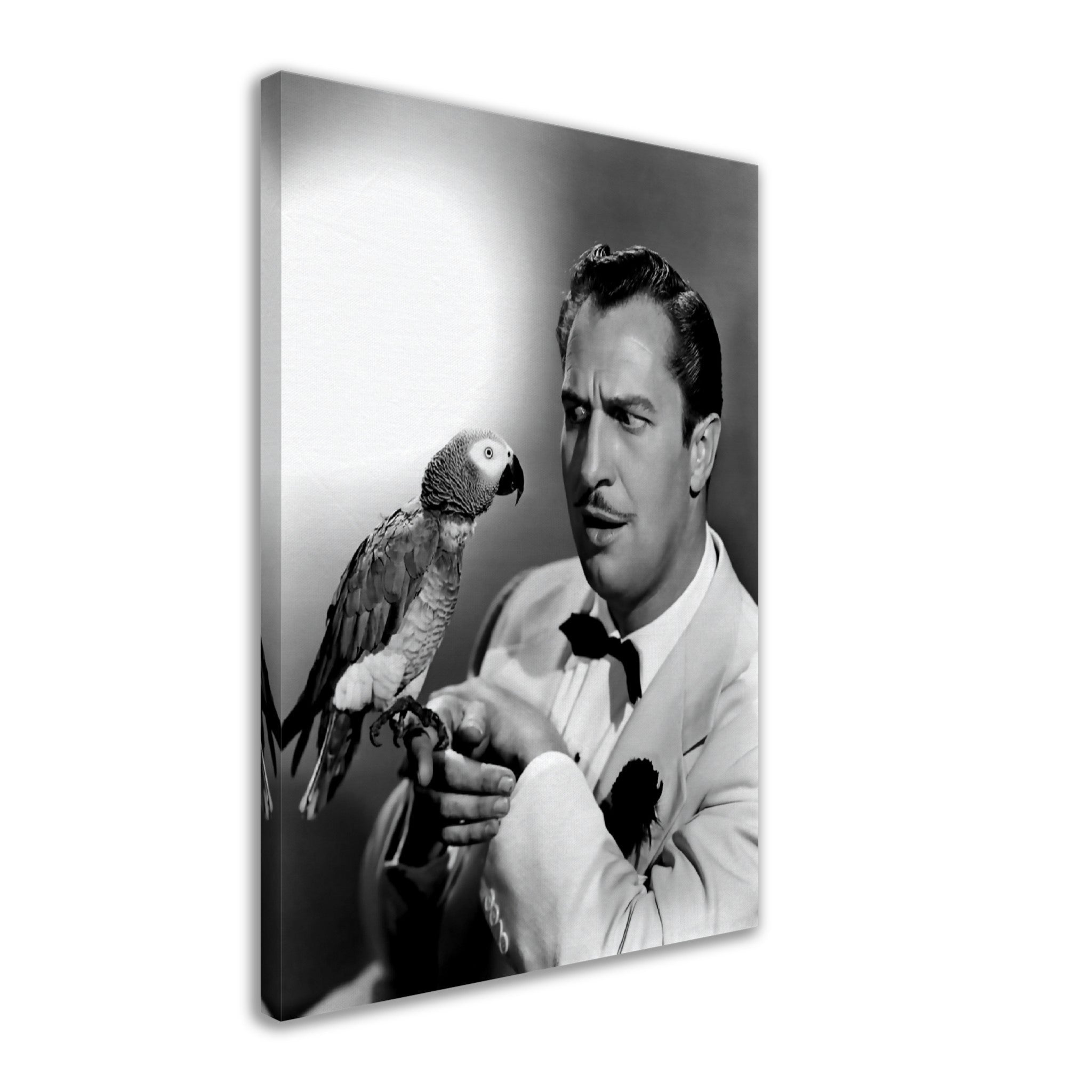 Vincent Price Canvas, Horror Anti Hero - Iconic Vincent Price Canvas Print - Legends Of Hollywood Silver Screen Star - WallArtPrints4U