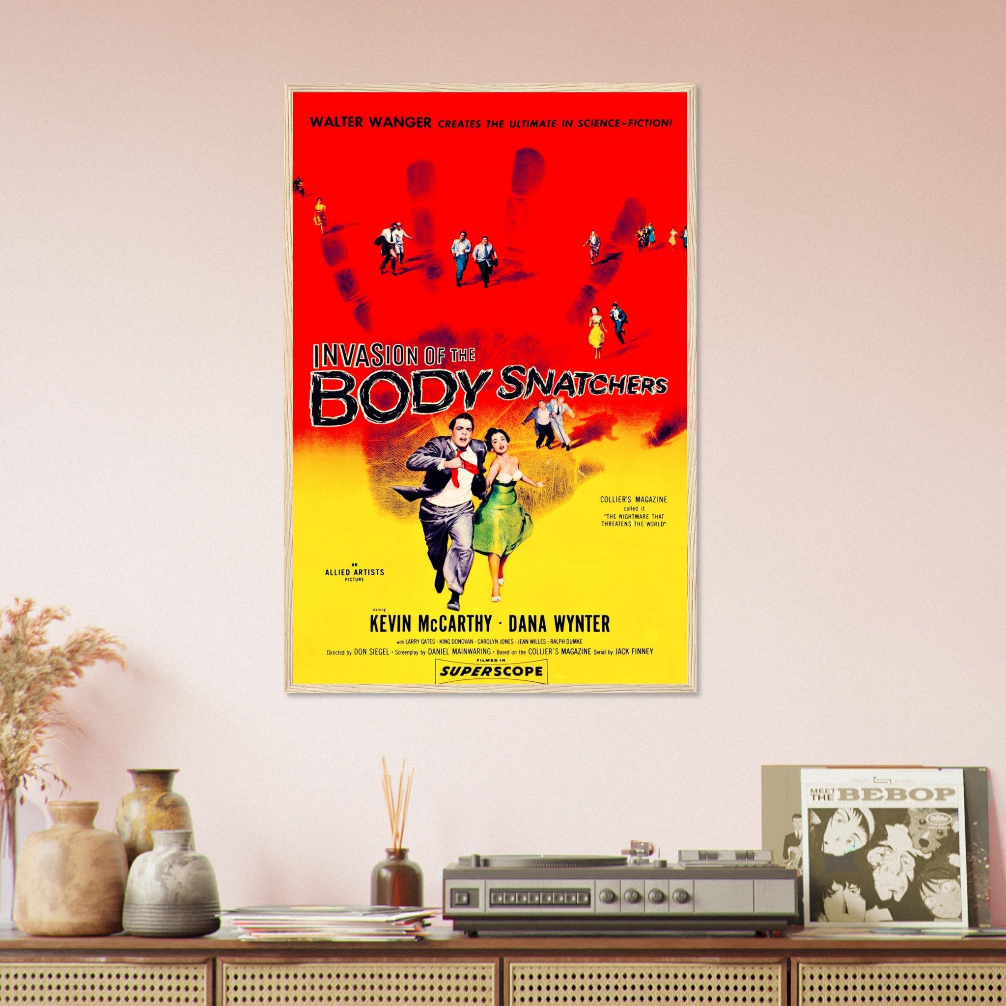 Vintage Movie Framed Invasion Of The Body Snatcher Framed Print Film Art - WallArtPrints4U