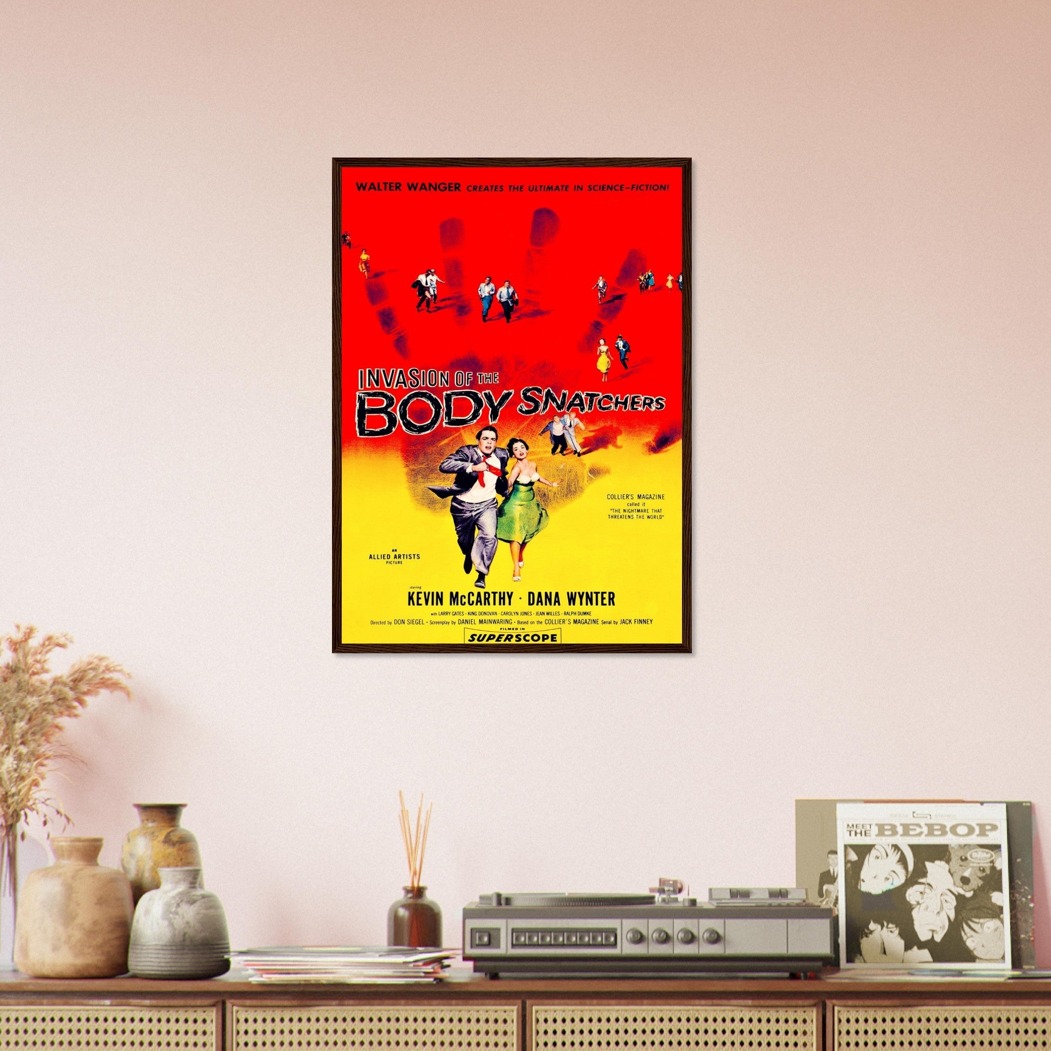 Vintage Movie Framed Invasion Of The Body Snatcher Framed Print Film Art - WallArtPrints4U