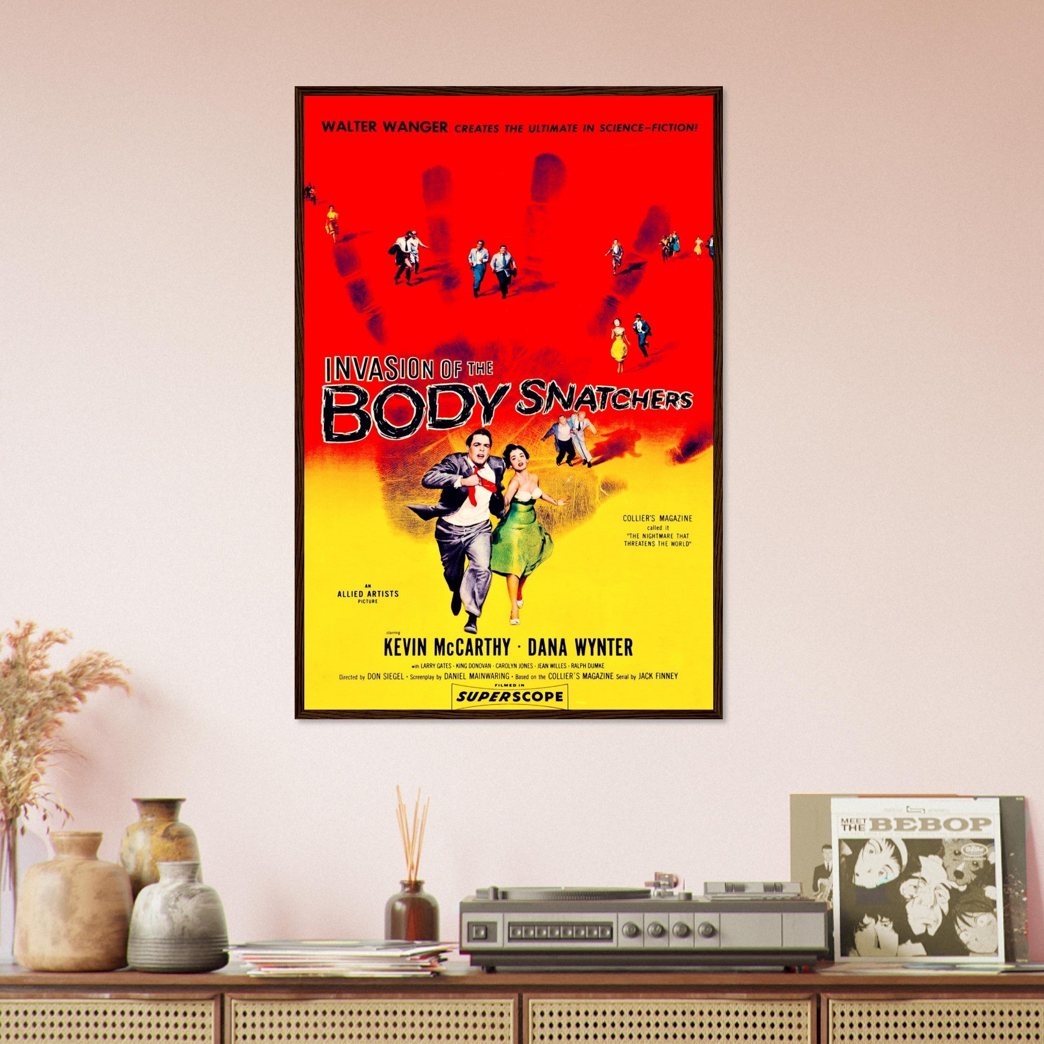 Vintage Movie Framed Invasion Of The Body Snatcher Framed Print Film Art - WallArtPrints4U