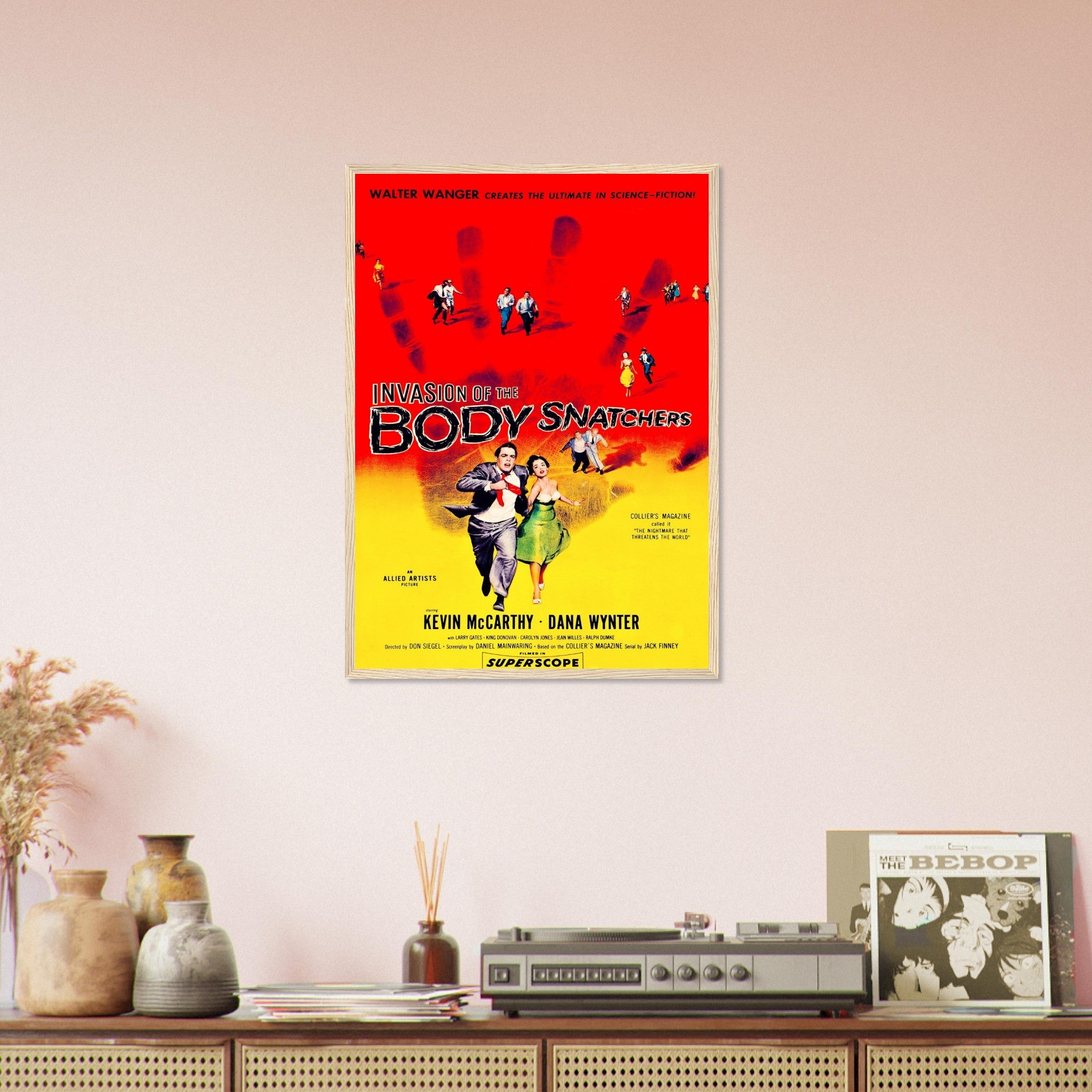 Vintage Movie Framed Invasion Of The Body Snatcher Framed Print Film Art - WallArtPrints4U