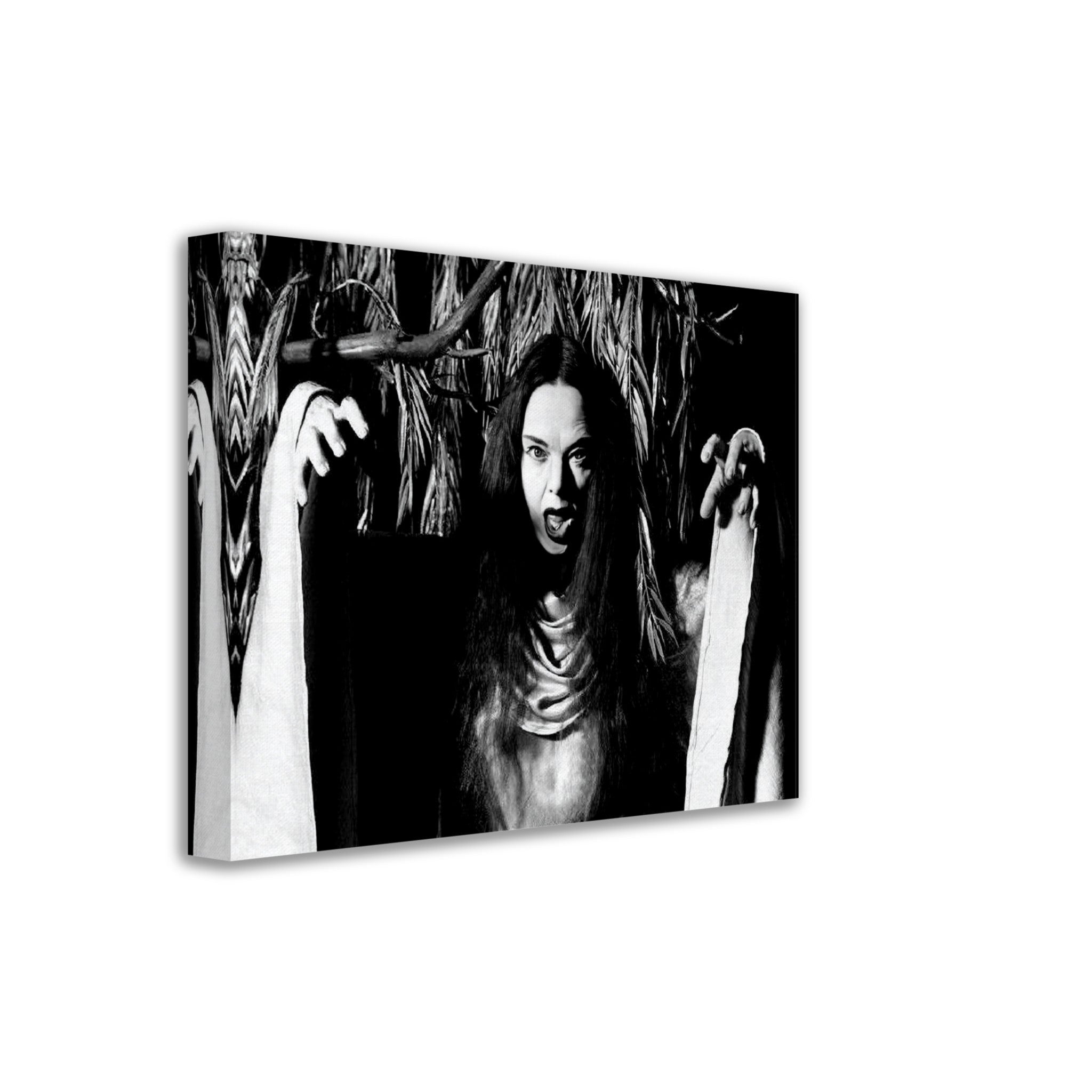 Vintage Vampire Canvas, Carol Borland Canvas, Mark Of The Vampire Canvas Print - WallArtPrints4U