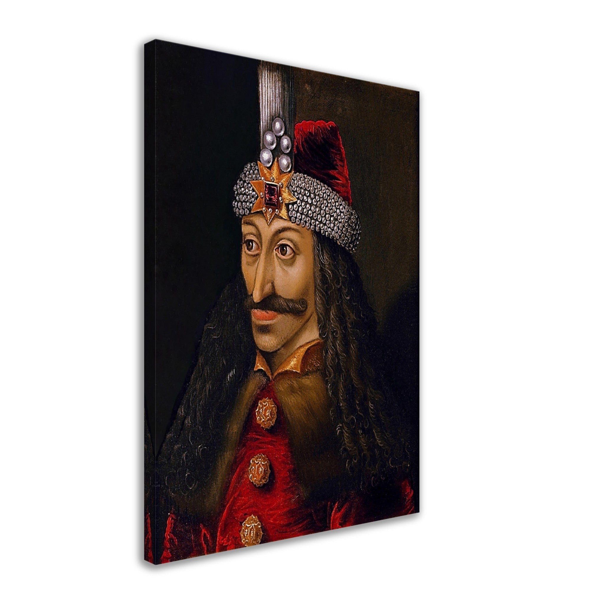 Vlad The Impaler Canvas, Original Dracula - Vlad III Dracula - WallArtPrints4U