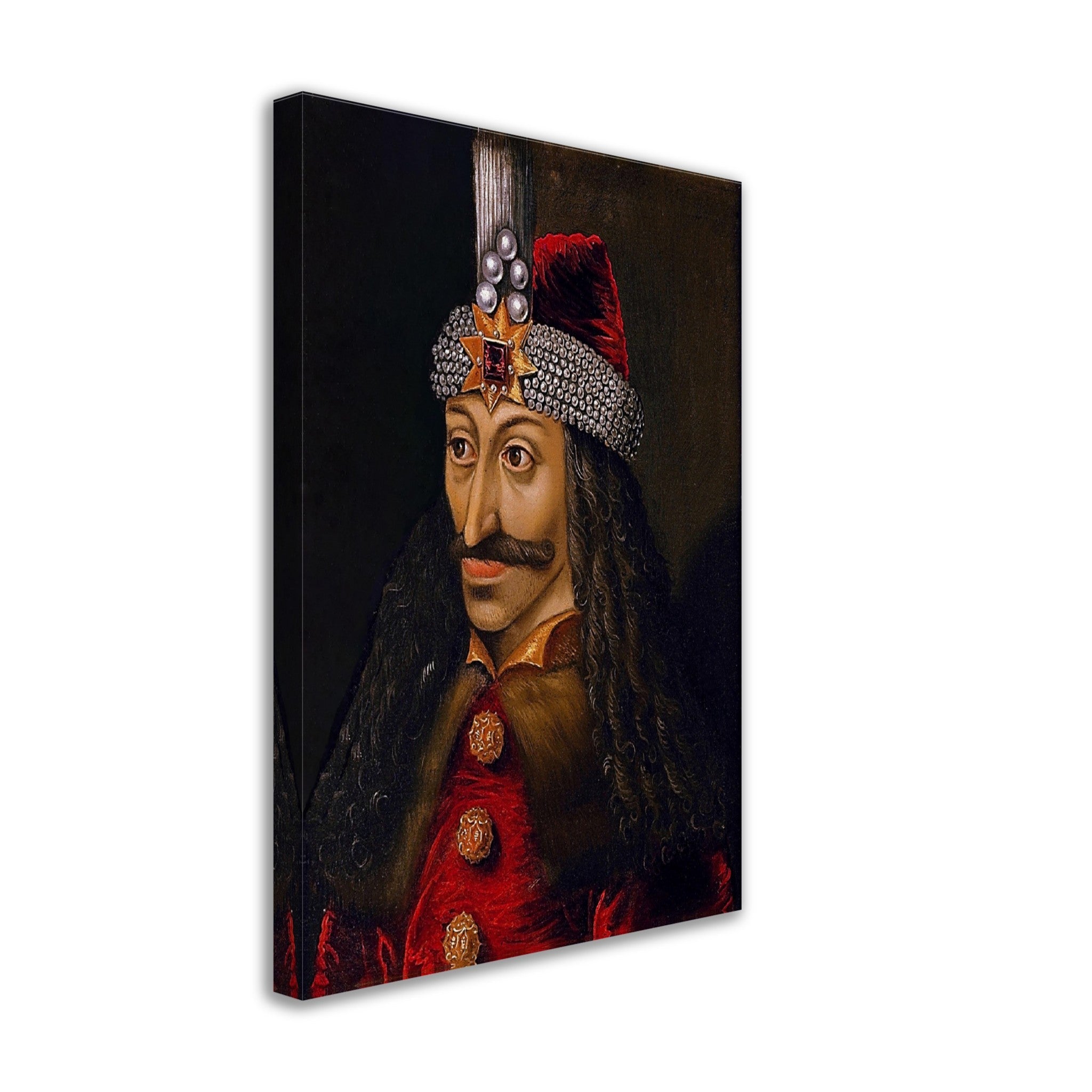 Vlad The Impaler Canvas, Original Dracula - Vlad III Dracula - WallArtPrints4U