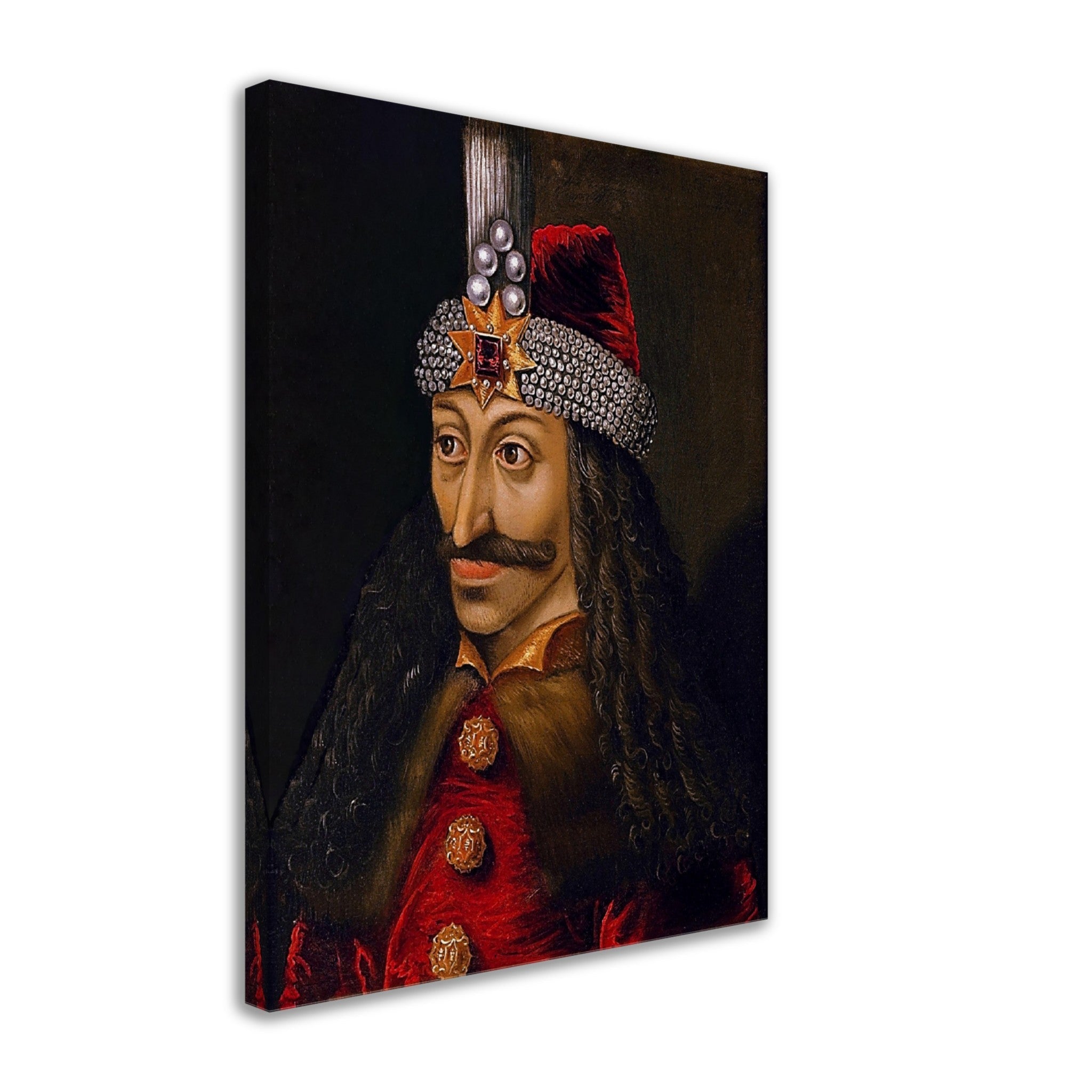 Vlad The Impaler Canvas, Original Dracula - Vlad III Dracula - WallArtPrints4U