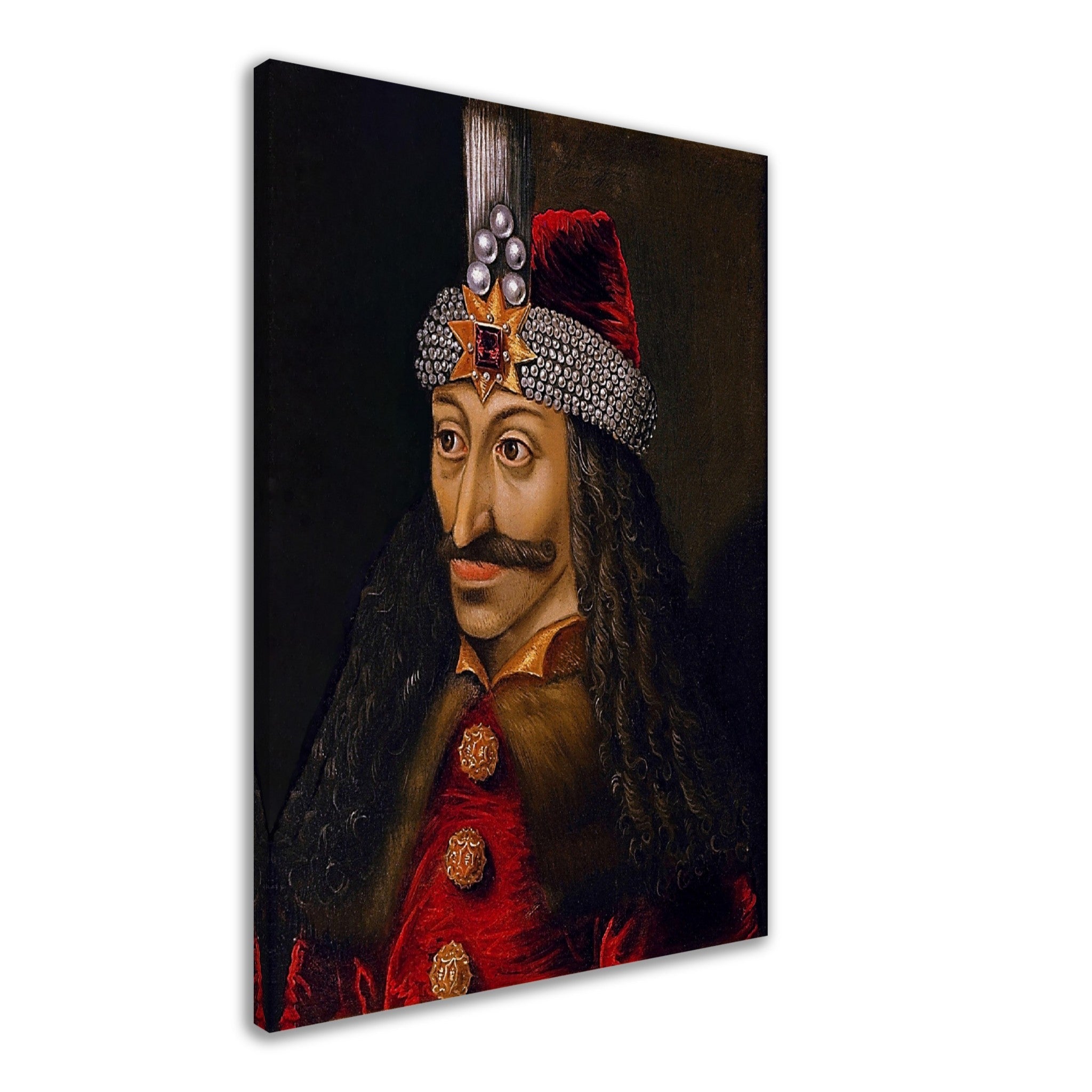 Vlad The Impaler Canvas, Original Dracula - Vlad III Dracula - WallArtPrints4U