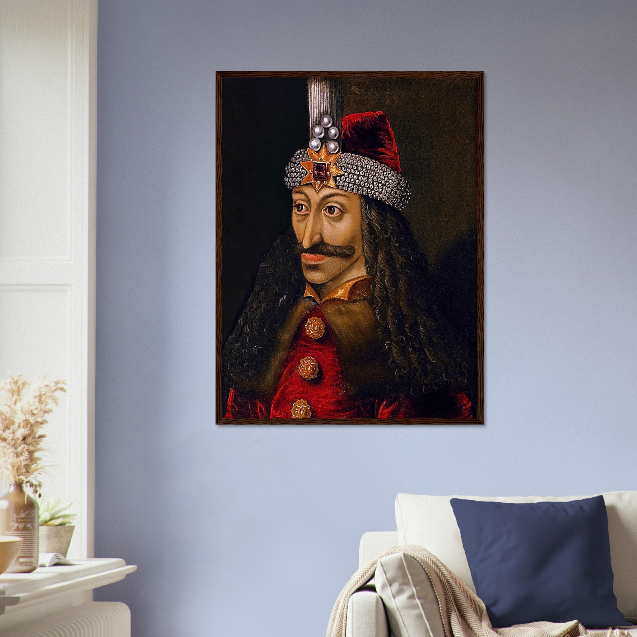 Vlad The Impaler Framed, Original Dracula - Vlad III Dracula - WallArtPrints4U