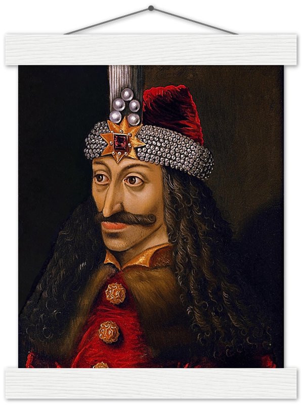 Vlad The Impaler Poster, Original Dracula - Vlad III Dracula - WallArtPrints4U