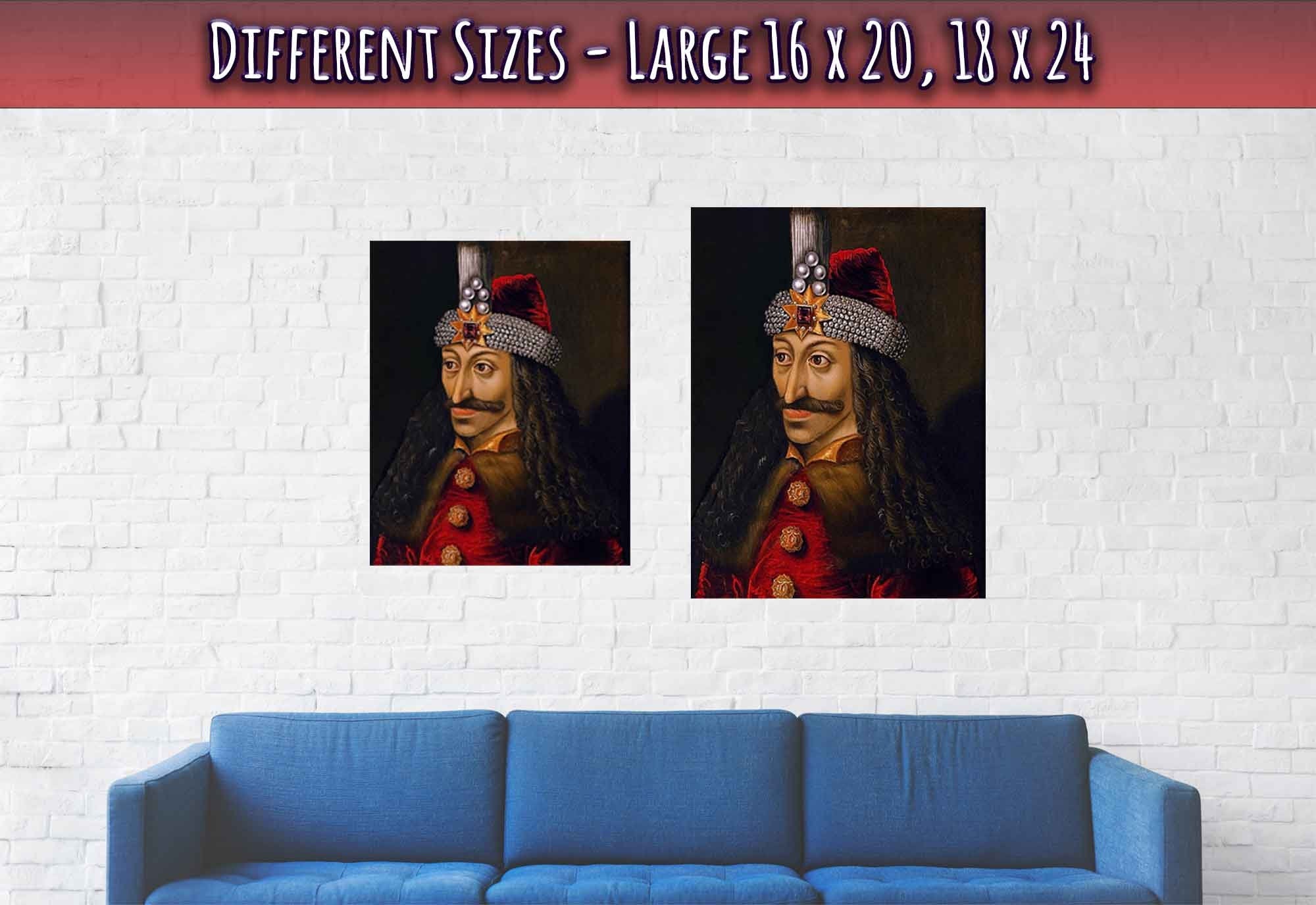 Vlad The Impaler Poster, Original Dracula - Vlad III Dracula - WallArtPrints4U