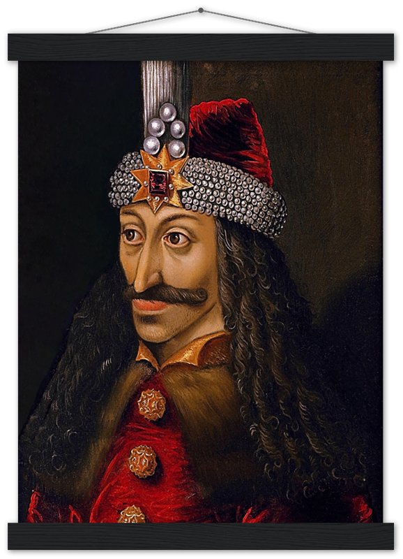 Vlad The Impaler Poster, Original Dracula - Vlad III Dracula - WallArtPrints4U