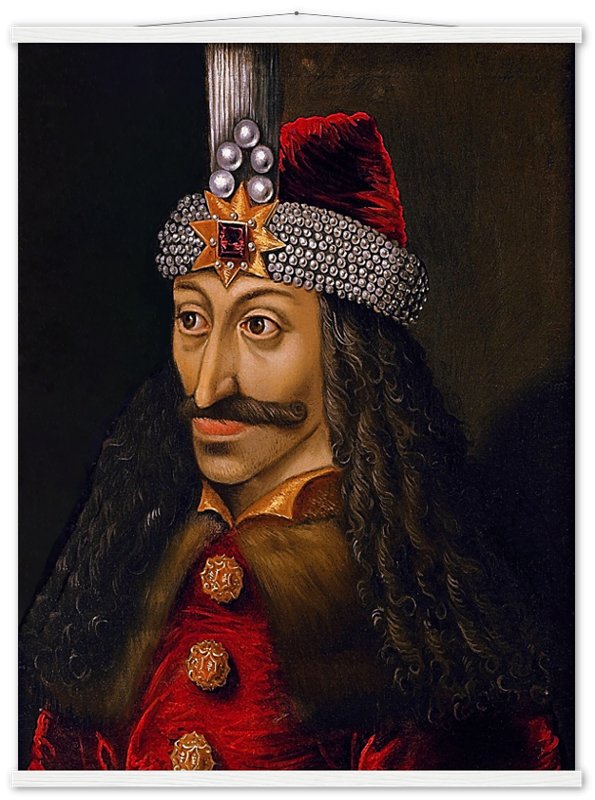 Vlad The Impaler Poster, Original Dracula - Vlad III Dracula - WallArtPrints4U